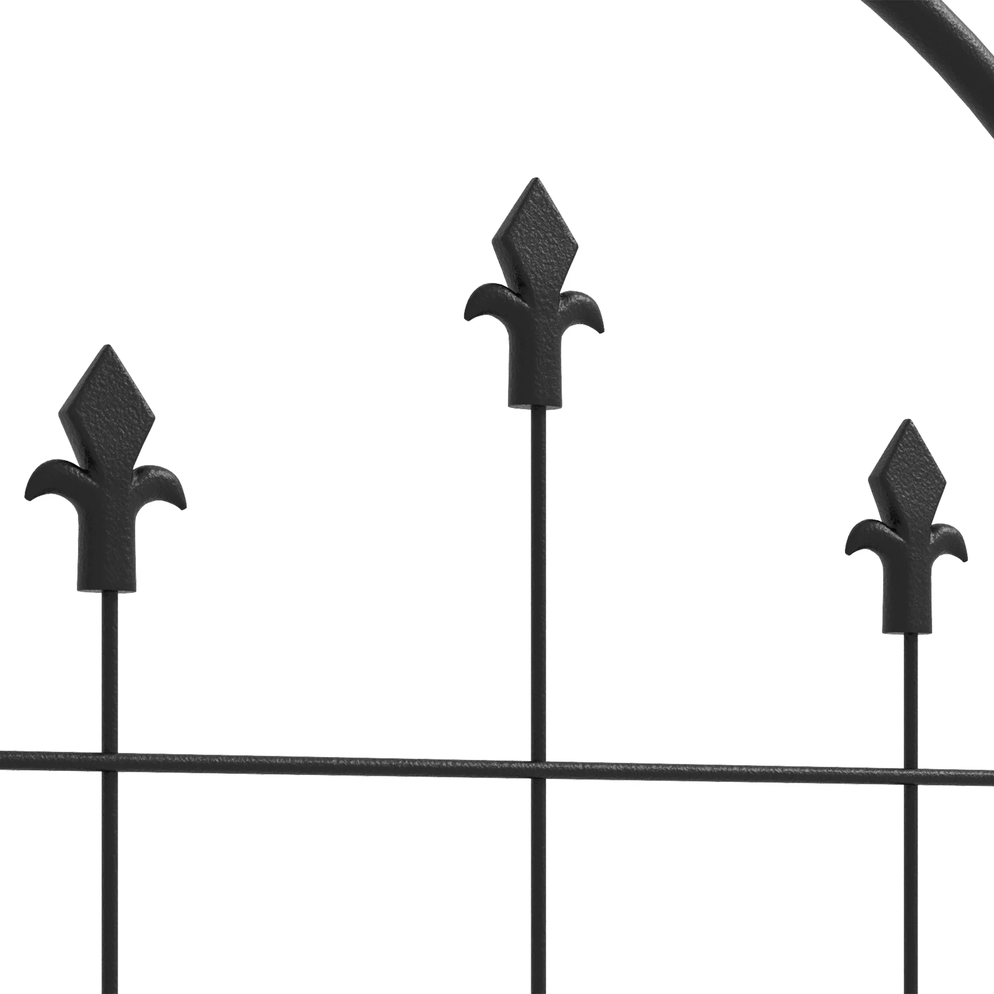 Outsunny Set of 4 Metal Trellis for Climbing Plants, Arrow Design - Image 8