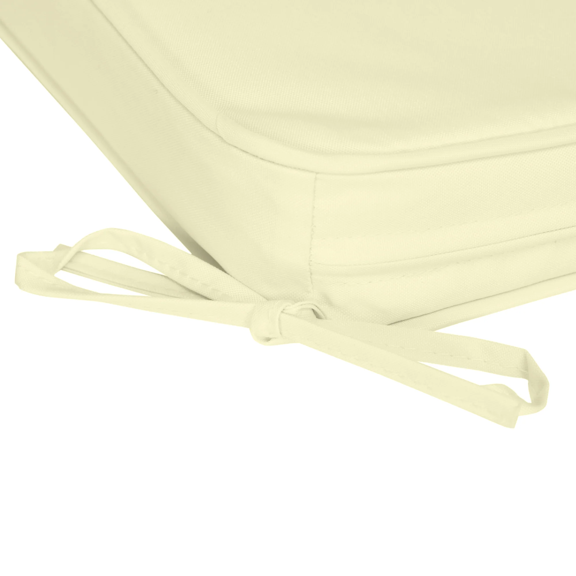 Outsunny Set of 6 Chair Cushion Seat Pads Dining Chair w/ Straps Indoor Outdoor - Image 7
