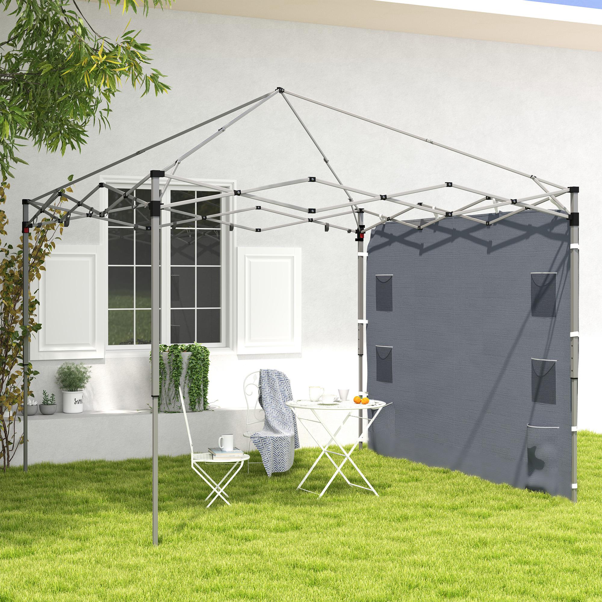 Outsunny Side Panel for 3x3 m Pop Up Gazebos, 1 Pack Sidewall Only - Image 29