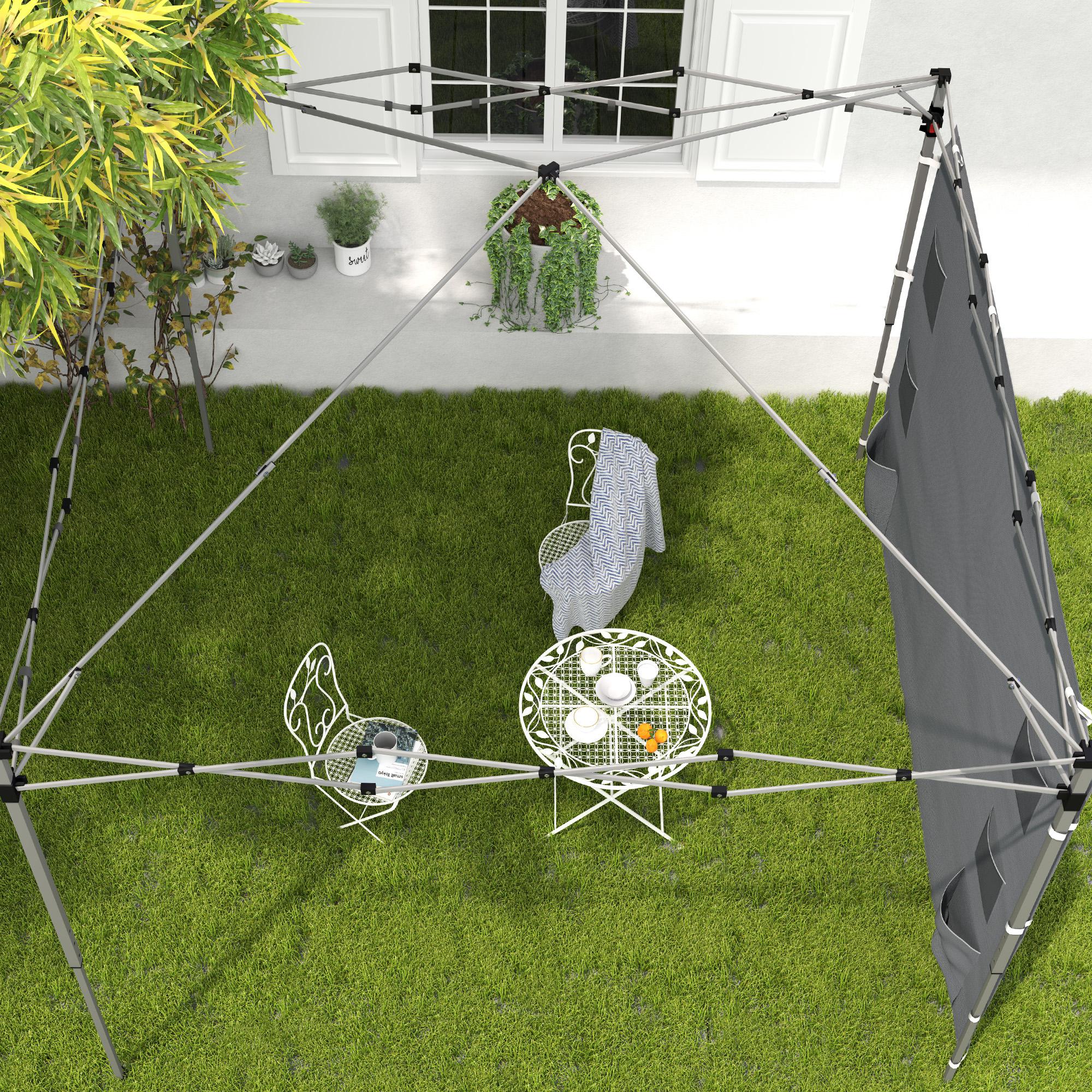 Outsunny Side Panel for 3x3 m Pop Up Gazebos, 1 Pack Sidewall Only - Image 36