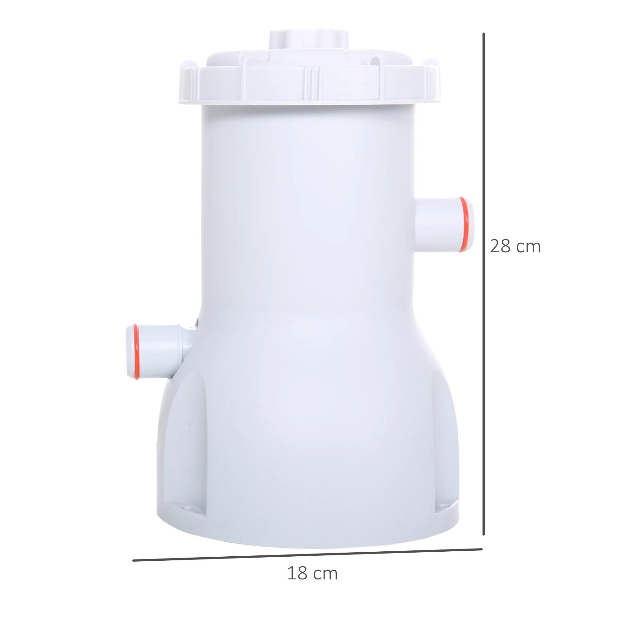 Outsunny Swimming Pool Filter Pump With Cartridge For 13'-15' Above Ground Pools - Image 5