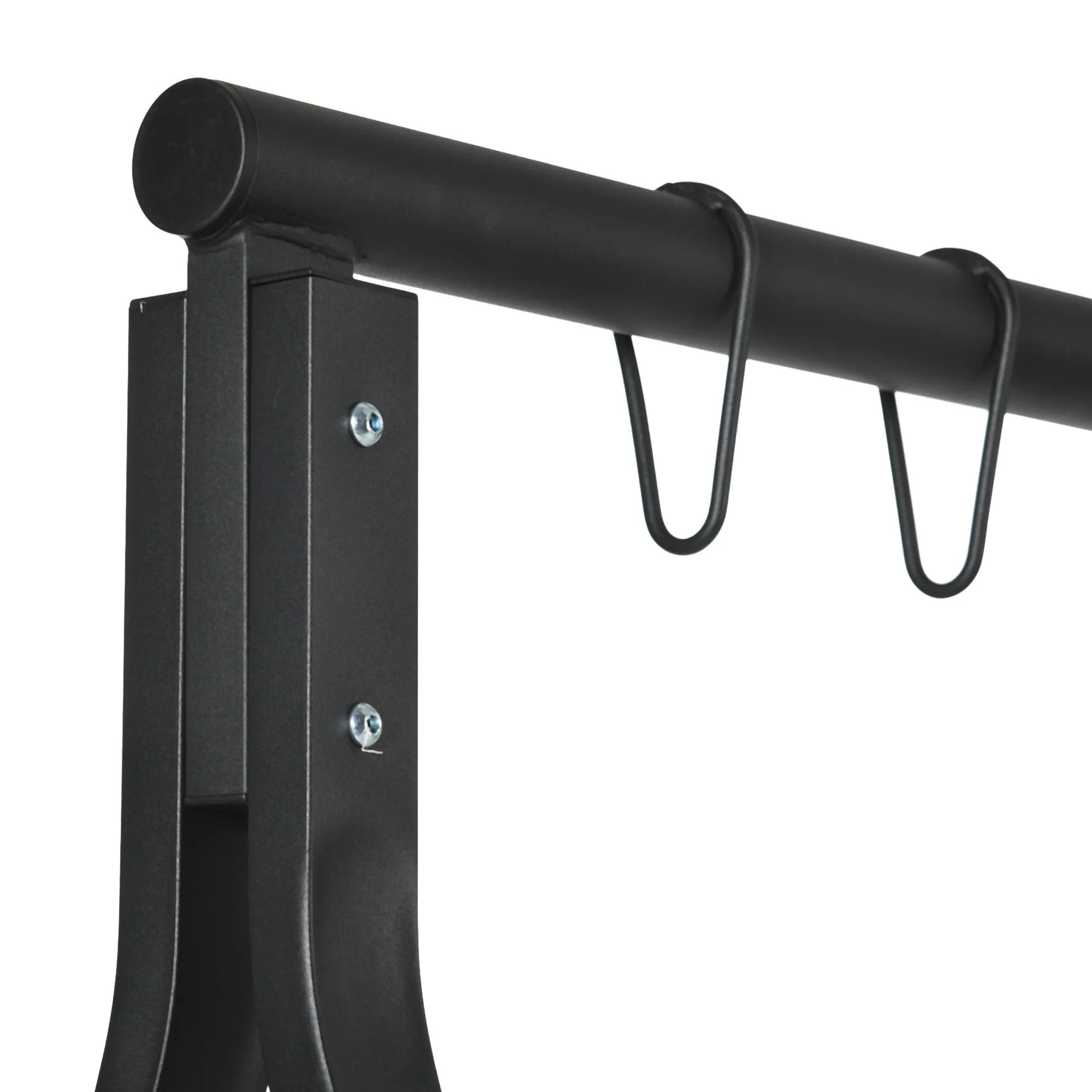 Outsunny Swing Stand, Meta Swing Frame, 240kg Weight Capacity, Black - Image 6