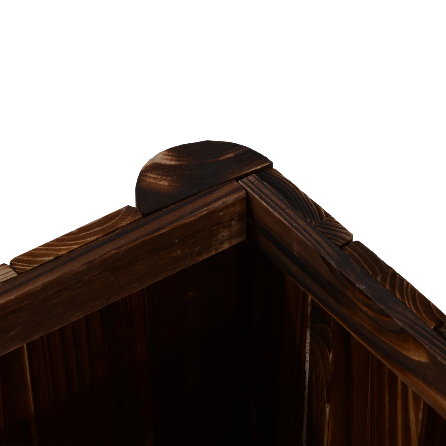 Outsunny Wooden Raised Garden Bed with Drainage Gaps - Image 7