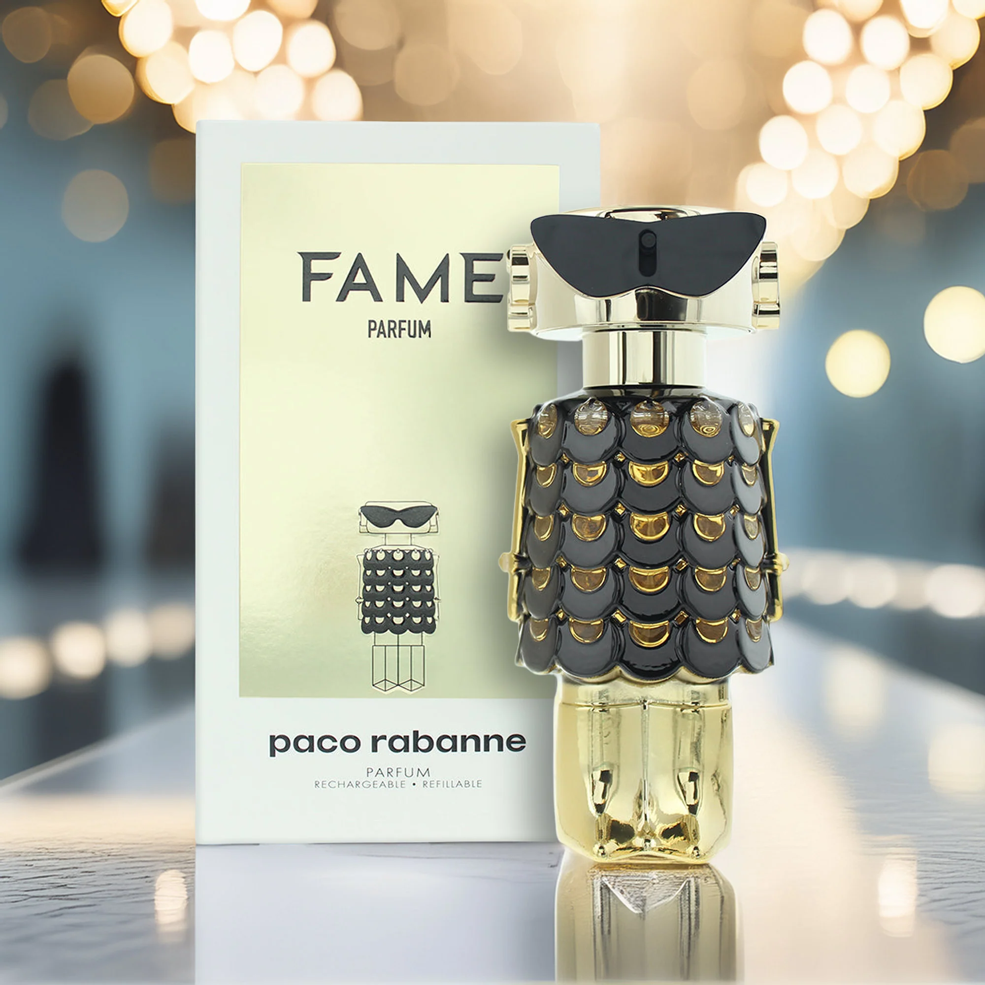 Paco Rabanne Fame Refillable Parfum 80ml - Image 3