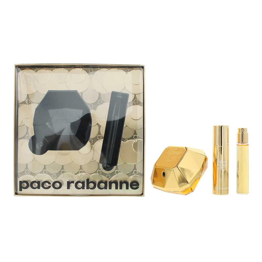 Paco Rabanne Lady Million 2 Piece Gift Set: Eau De Parfum 50ml - Eau De Parfum 1
