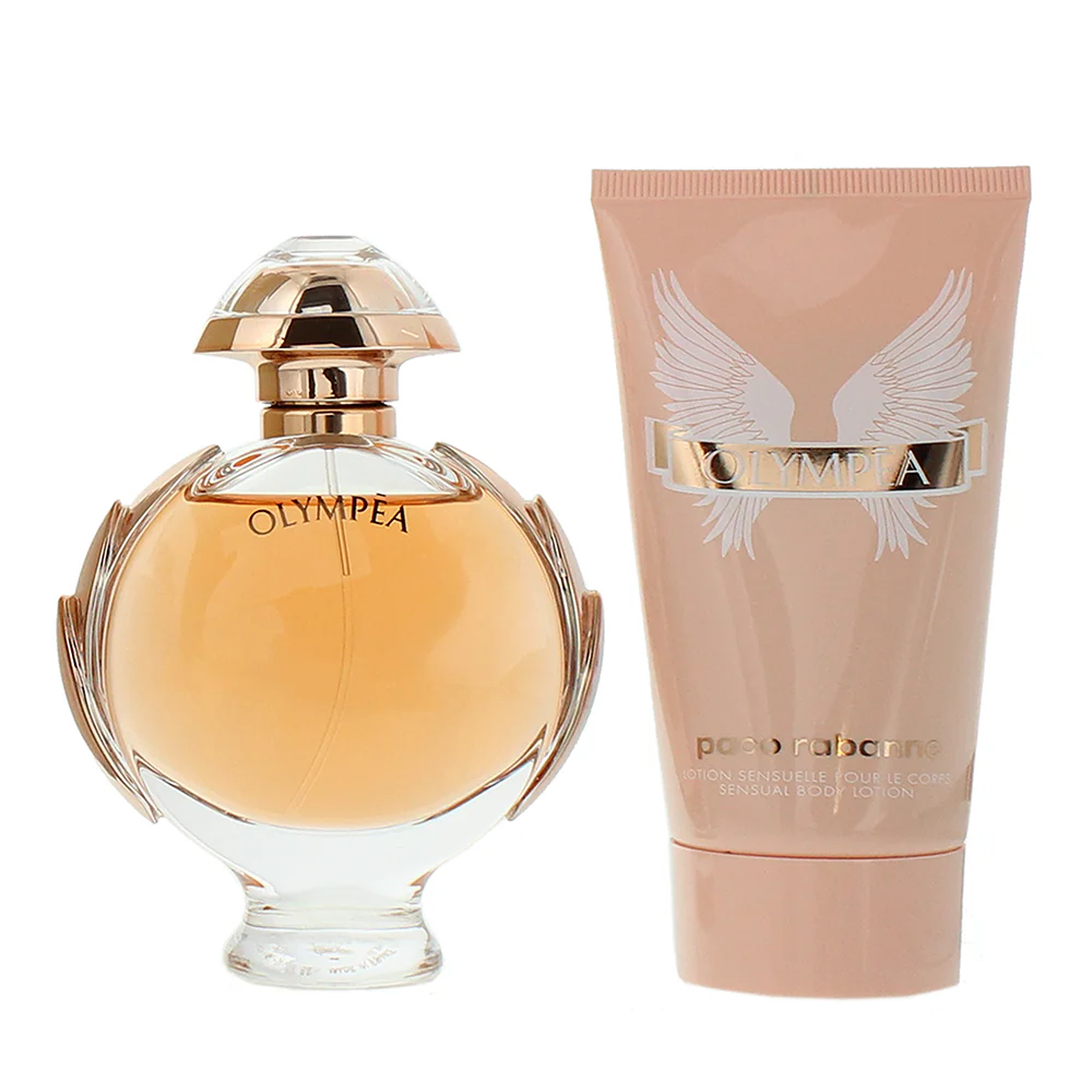 Paco Rabanne Olympea 2 Piece Gift Set: Eau De Parfum 50ml - Body Lotion 75ml - Image 3