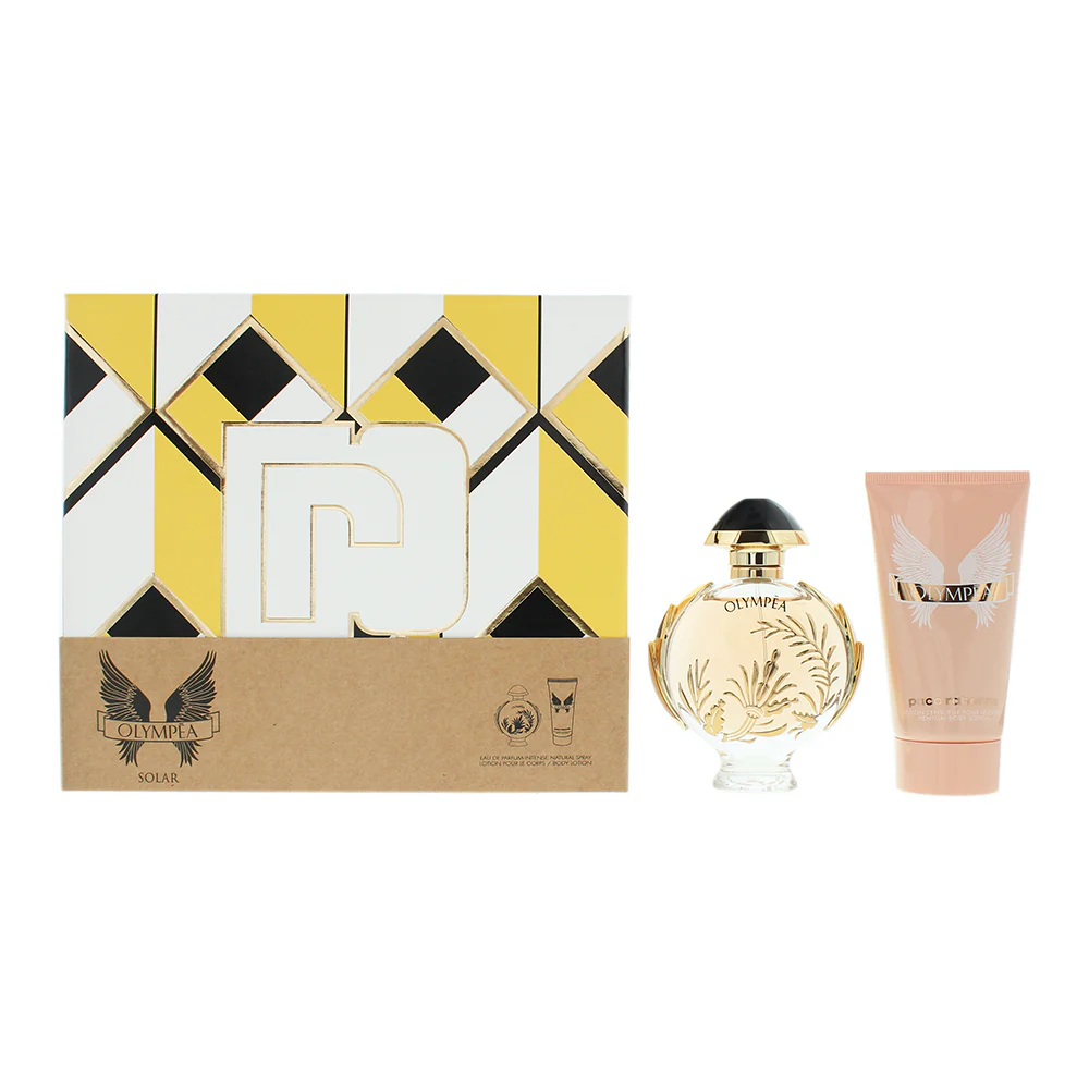Paco Rabanne Olympéa Solar 2 Piece Gift Set: Eau de Parfum 50ml - Body Lotion 75