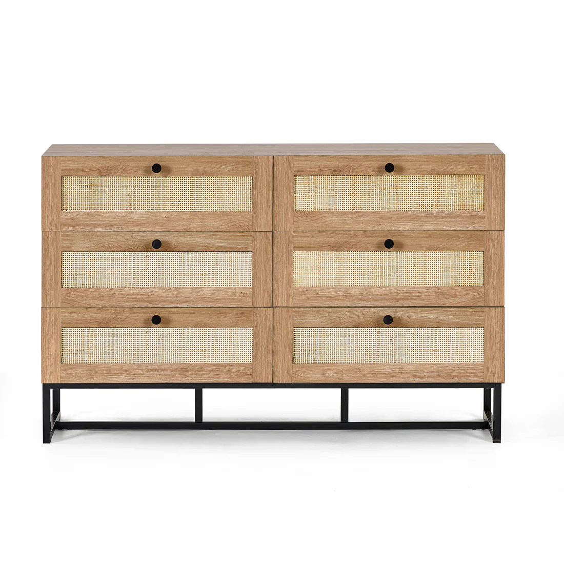 Padstow 6 Drawer Chest - Oak - Image 2