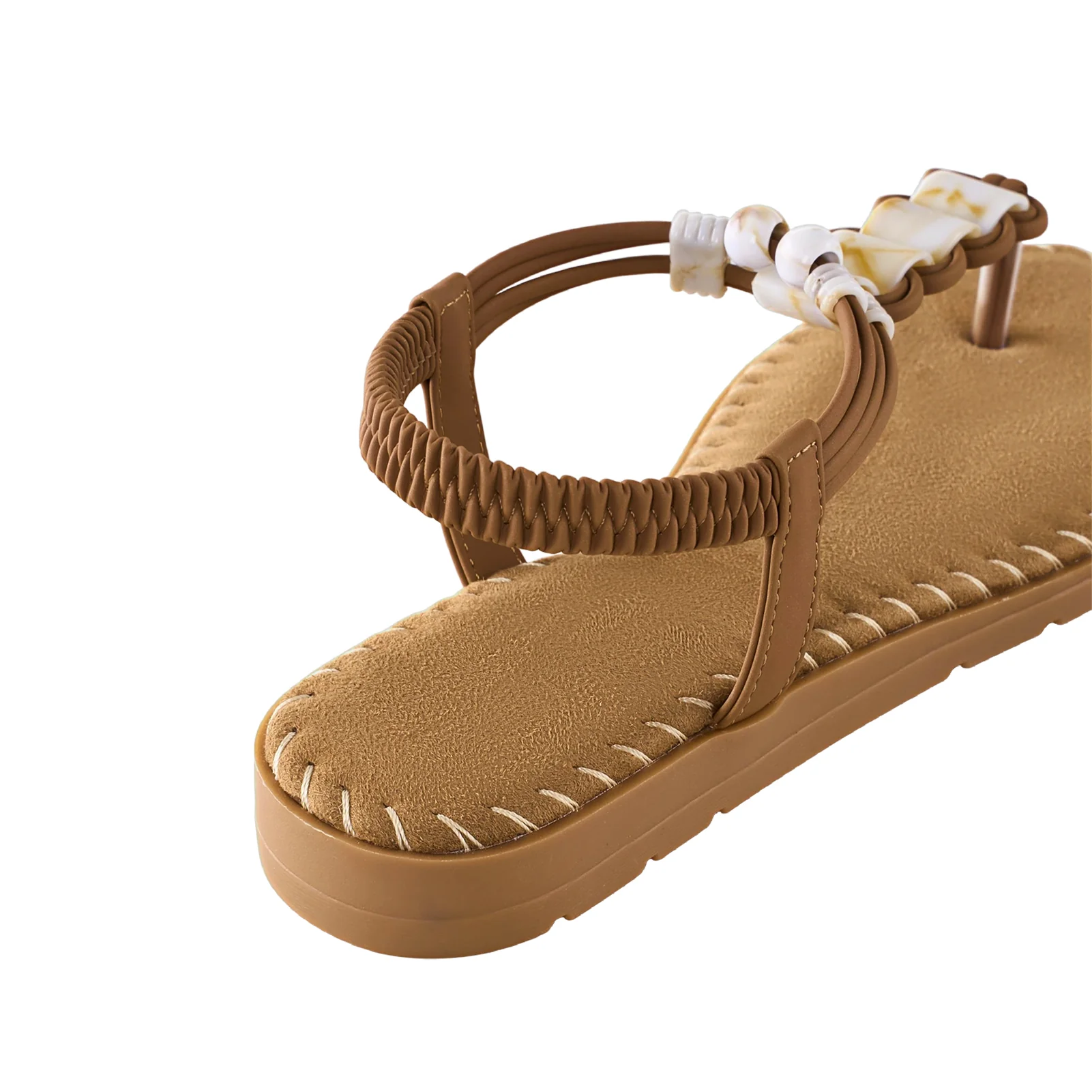 Pair Of Casual Bohemian Flip-Flop Sandals - Image 6