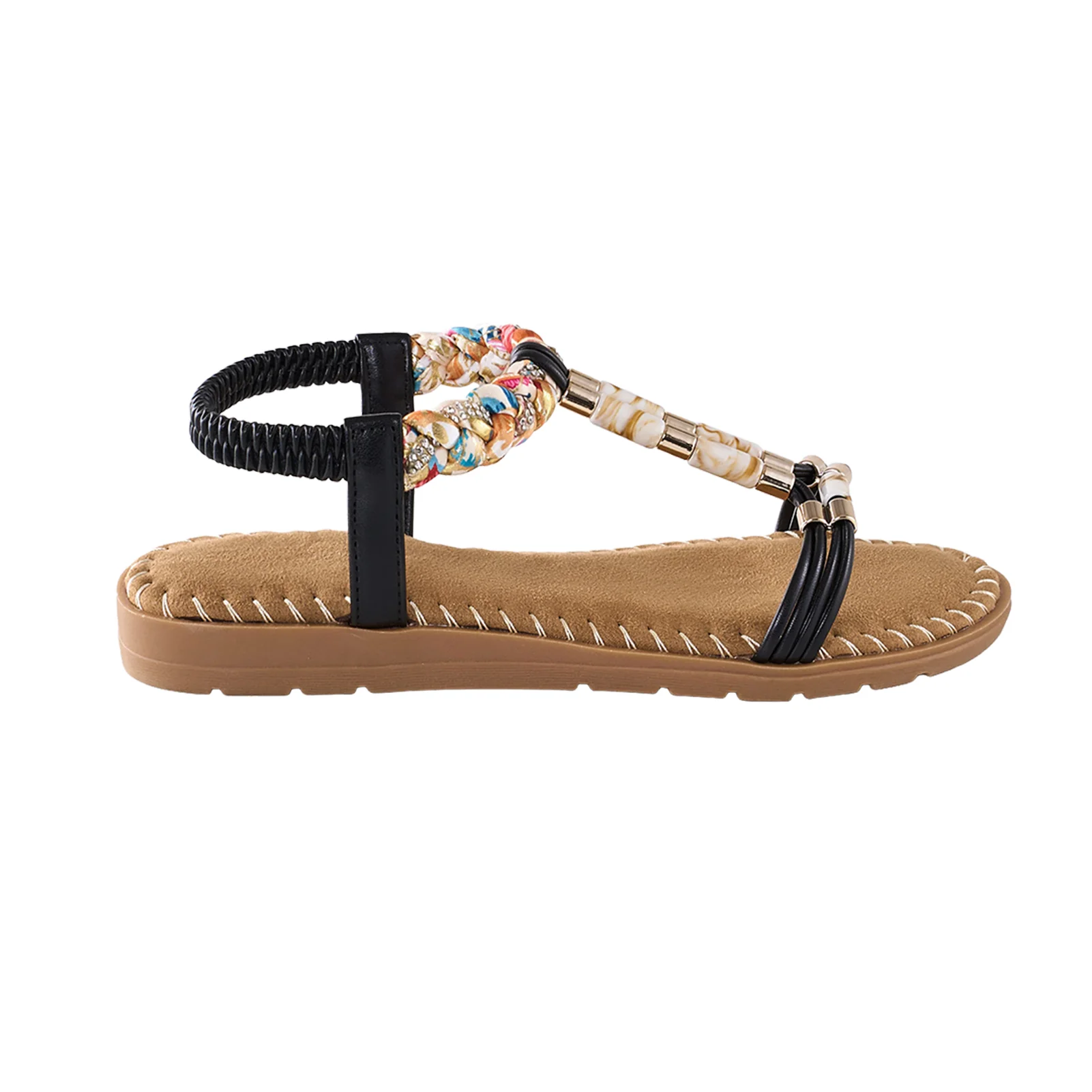 Pair Of Casual Bohemian Open-Toe Sandals - Image 4