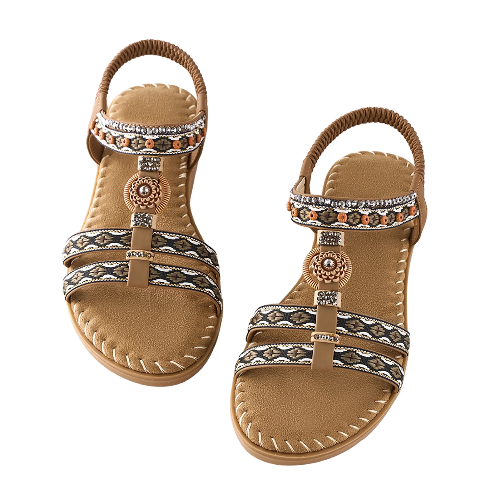 Pair of Casual Bohemian Sandals