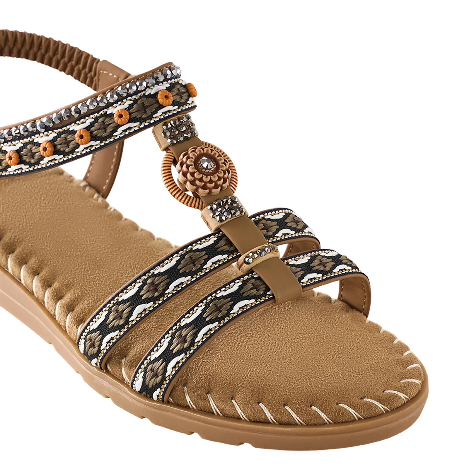 Pair of Casual Bohemian Sandals - Image 5