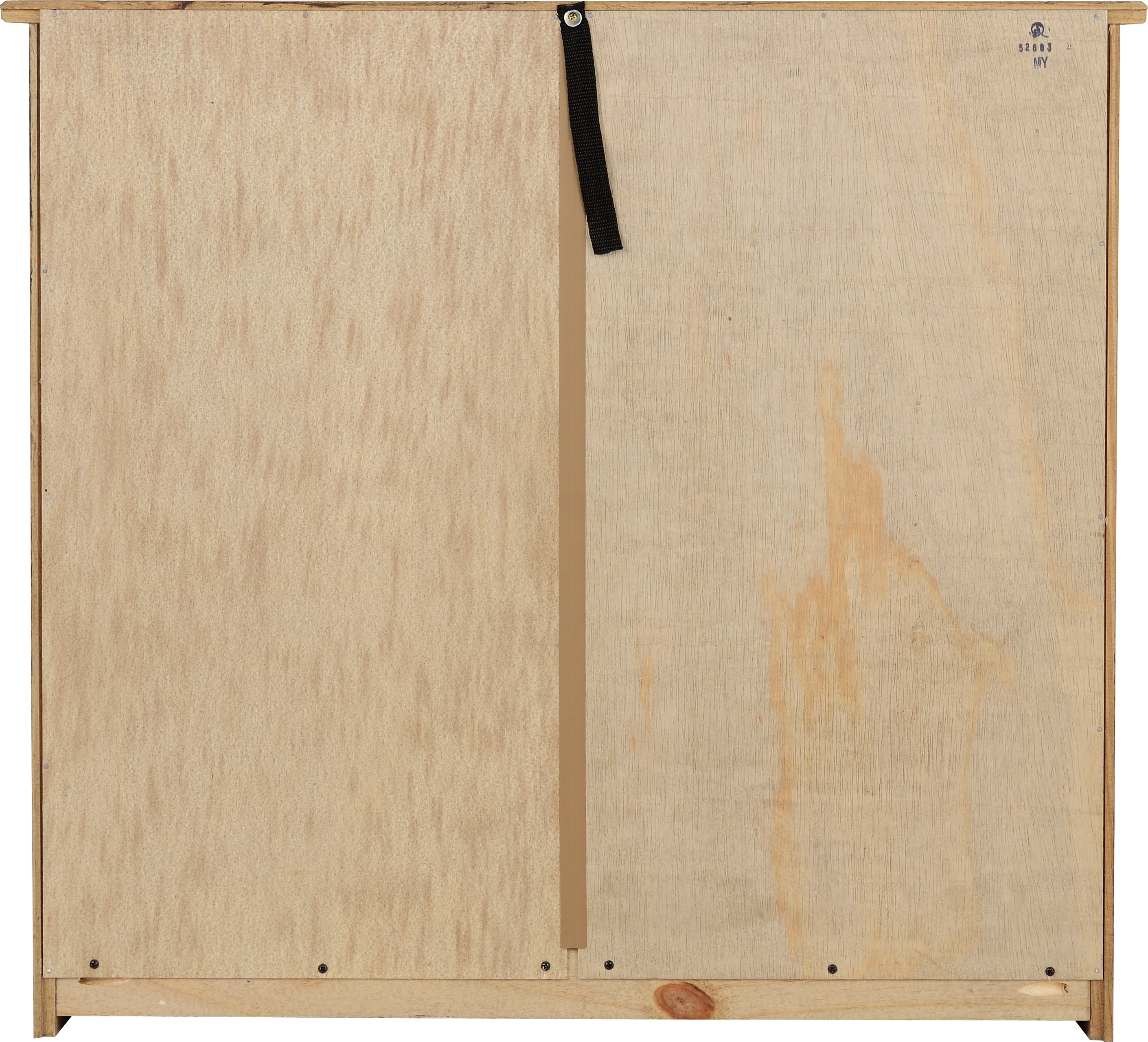 PANAMA 4 DRAWER CHEST - NATURAL WAX - Image 5