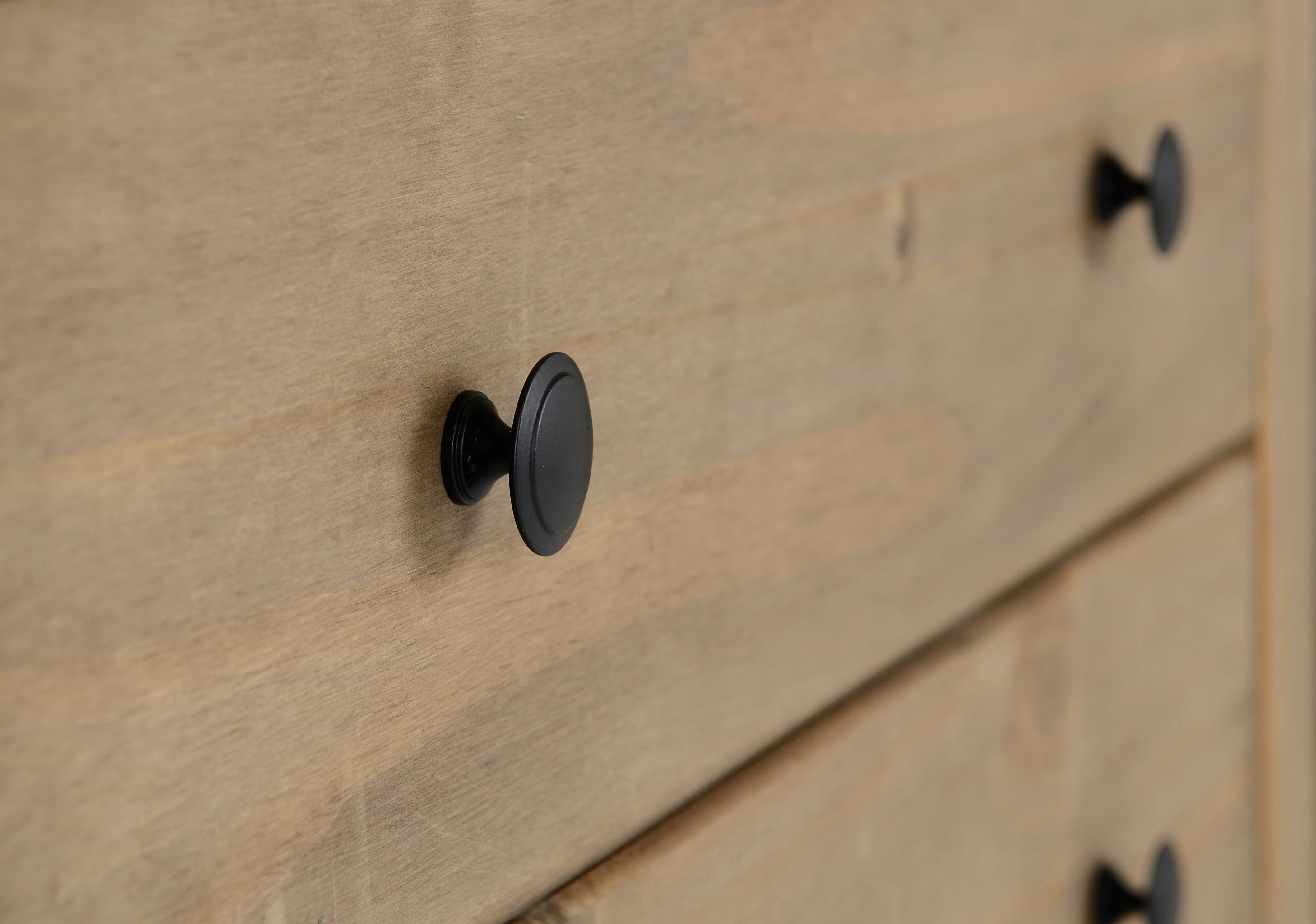 PANAMA 4 DRAWER CHEST - NATURAL WAX - Image 7