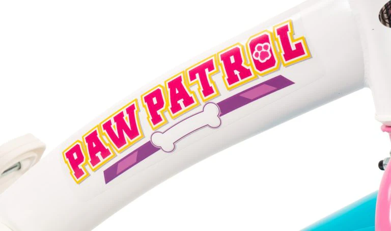 Paw Patrol Bicycle - White - Image 8