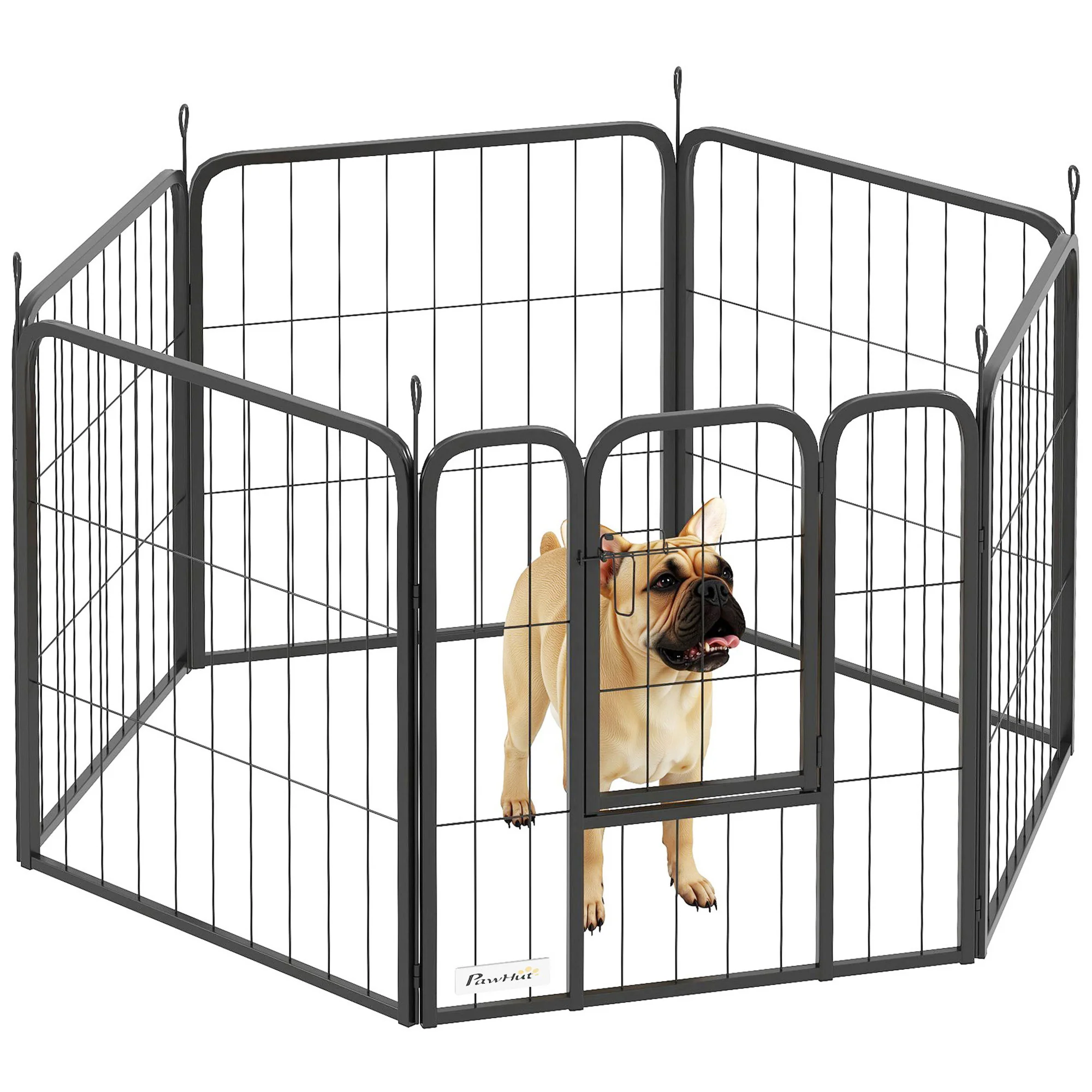 PawHut 2 Piece Expansion Pack Dog High Animal Pen - Image 28