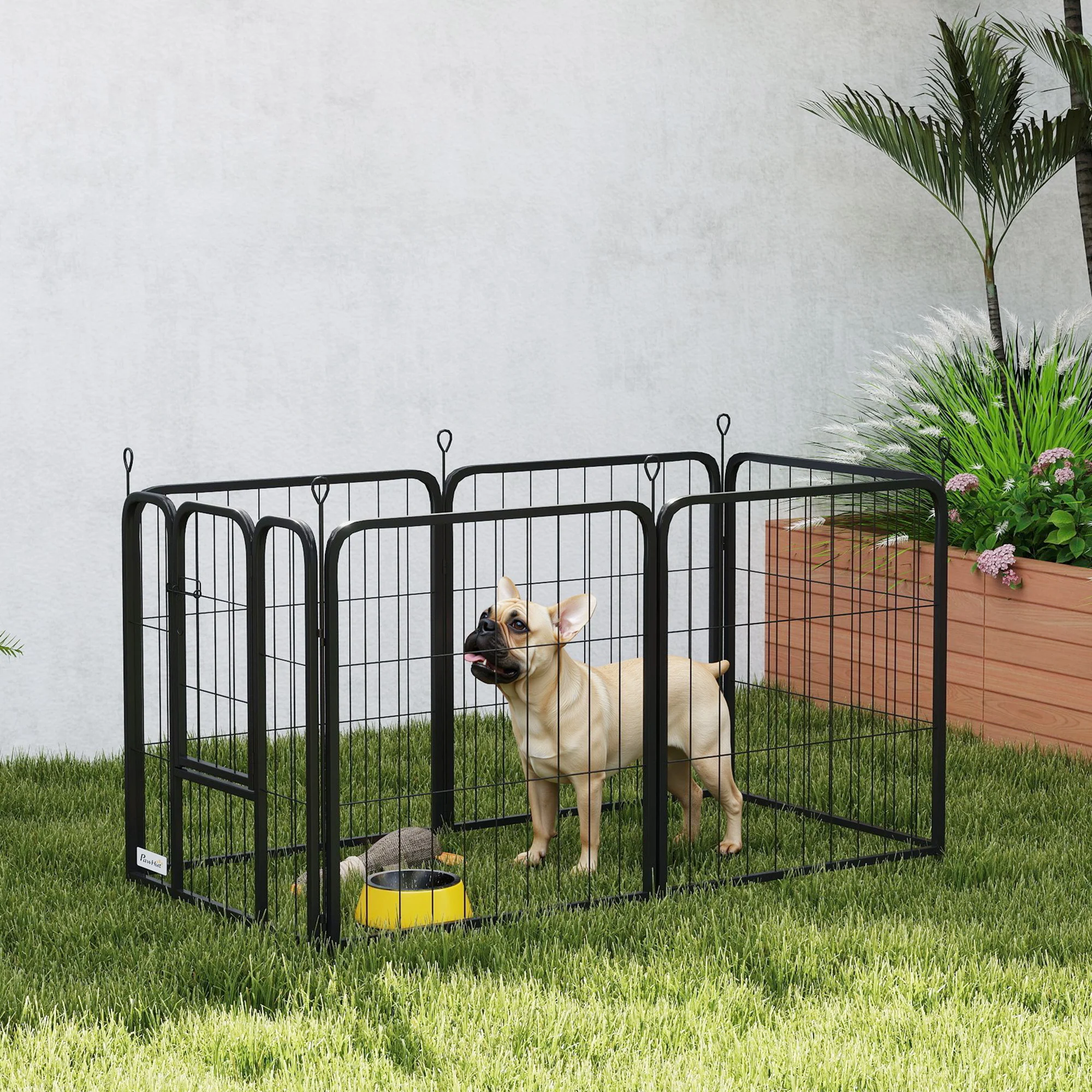 PawHut 2 Piece Expansion Pack Dog High Animal Pen - Image 35