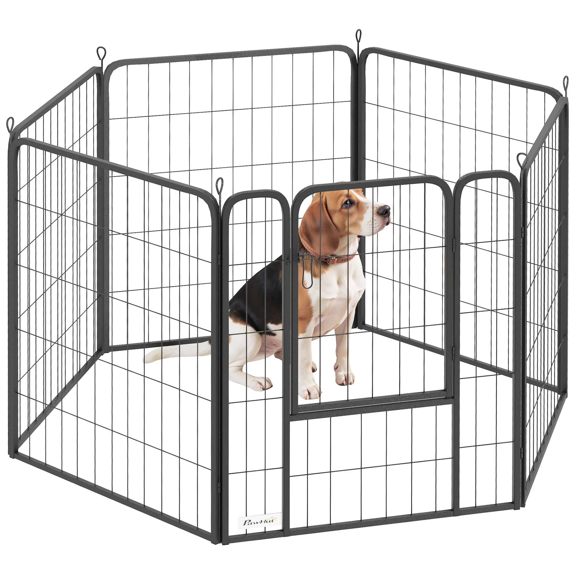 PawHut 2 Piece Expansion Pack Dog High Animal Pen - Image 37