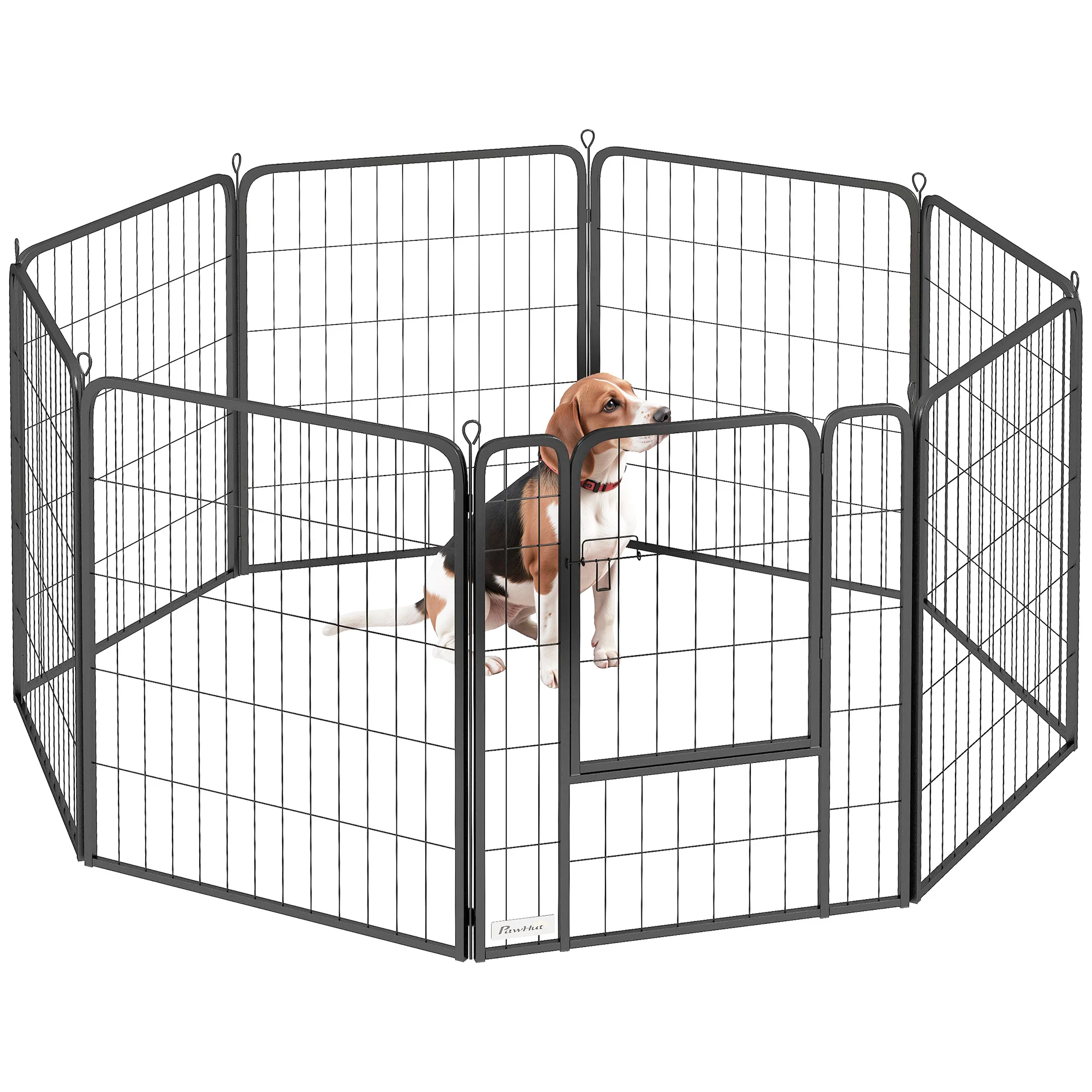 PawHut 2 Piece Expansion Pack Dog High Animal Pen - Image 46