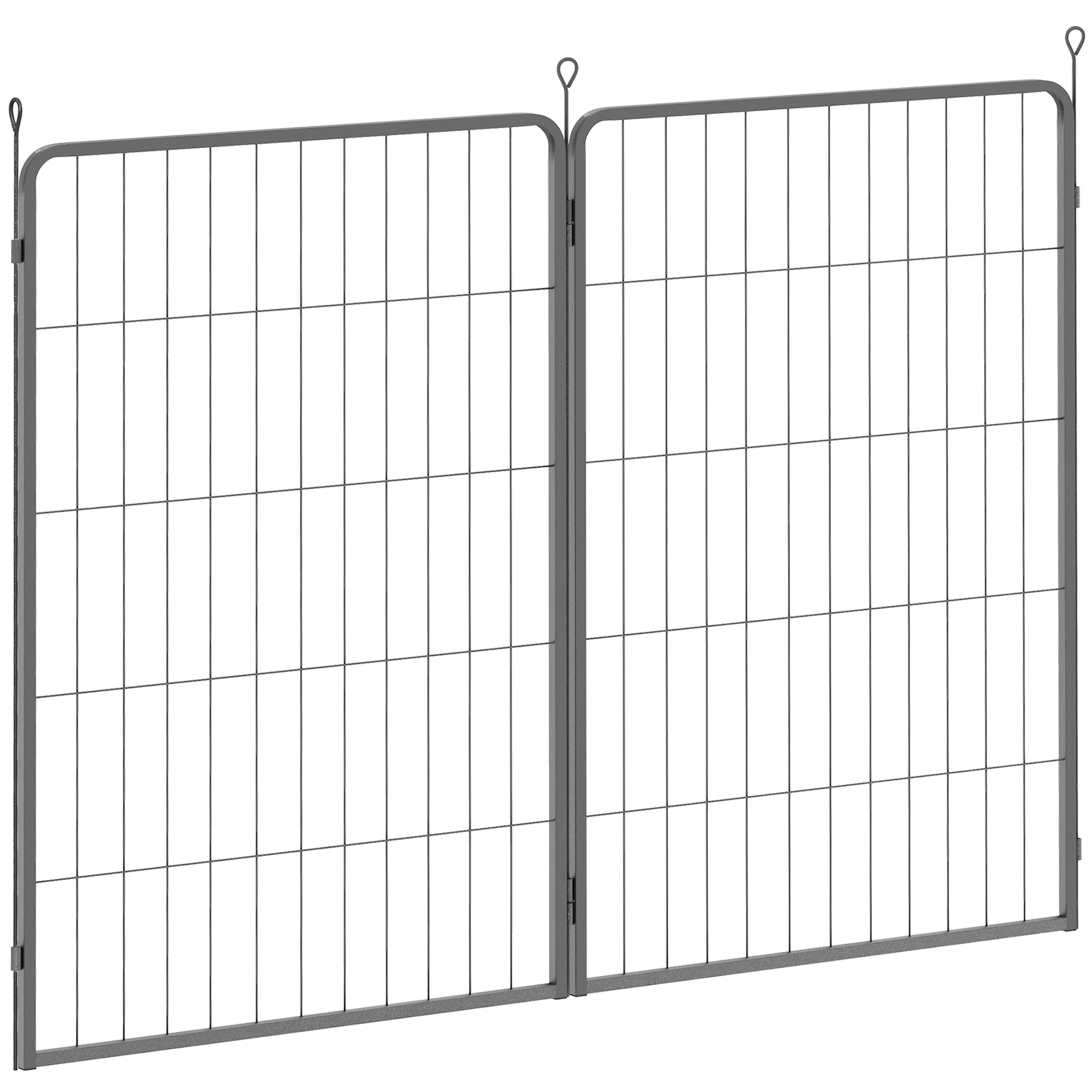 PawHut 2 Piece Expansion Pack Dog High Animal Pen - Image 64
