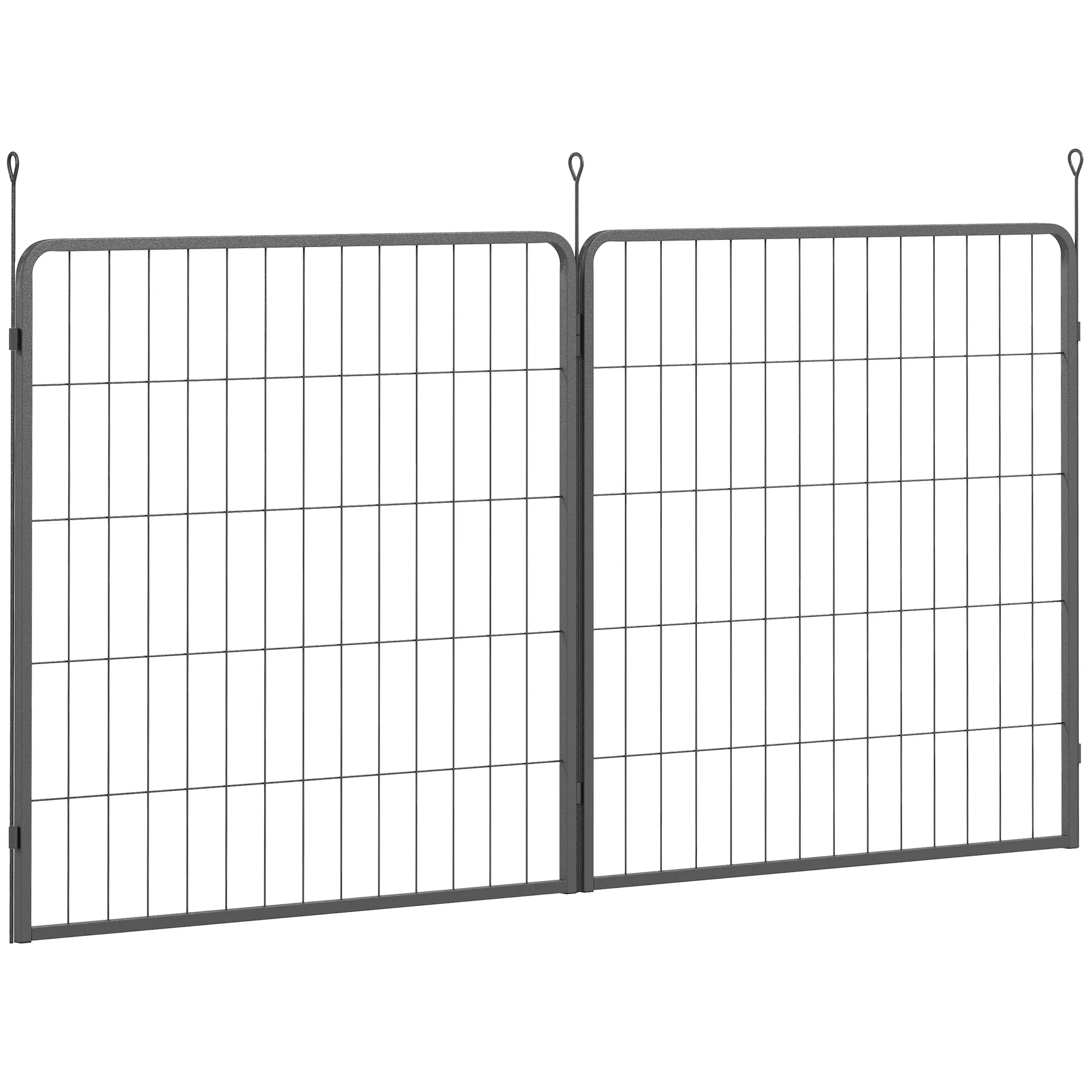 PawHut 2 Piece Expansion Pack Dog Pen For 80cm High Animal Pen - Image 28