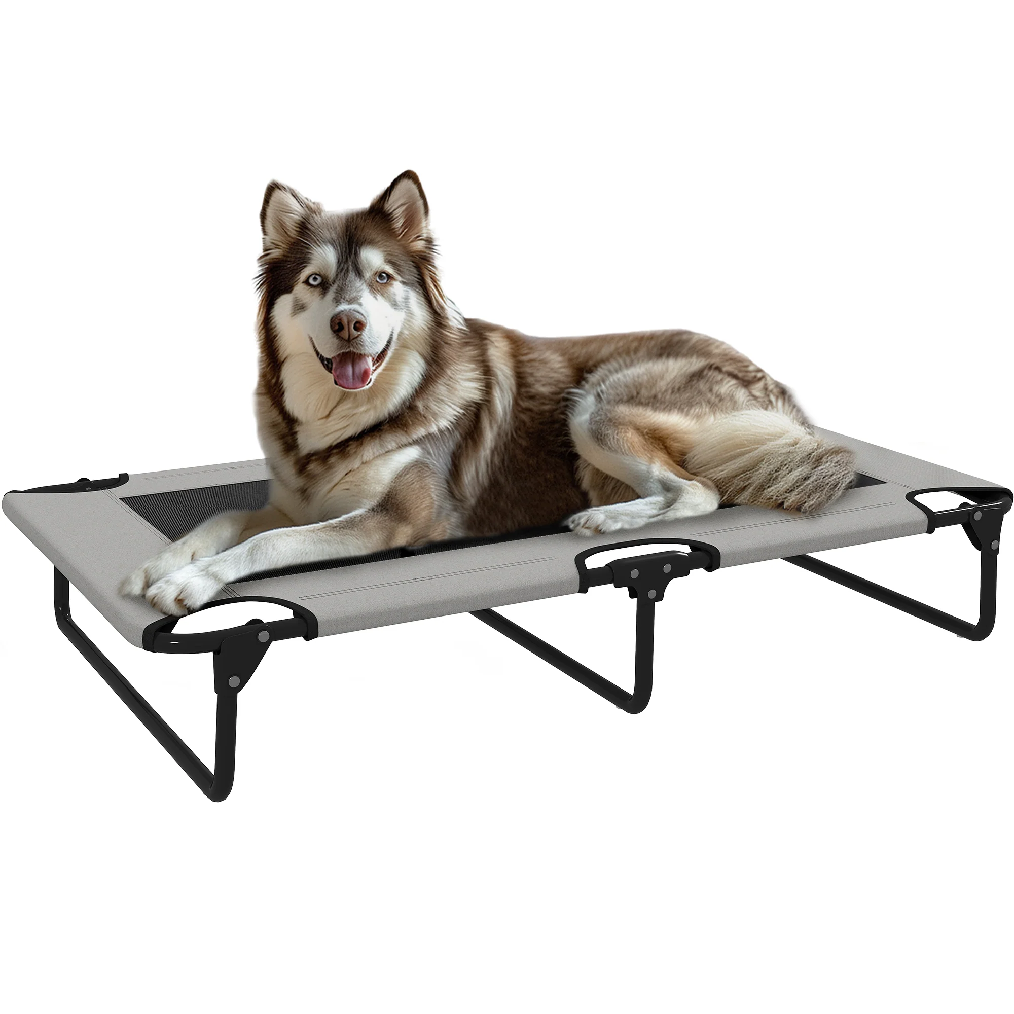 PawHut Raised Dog Bed With Breathable Mesh For Dogs - Image 10