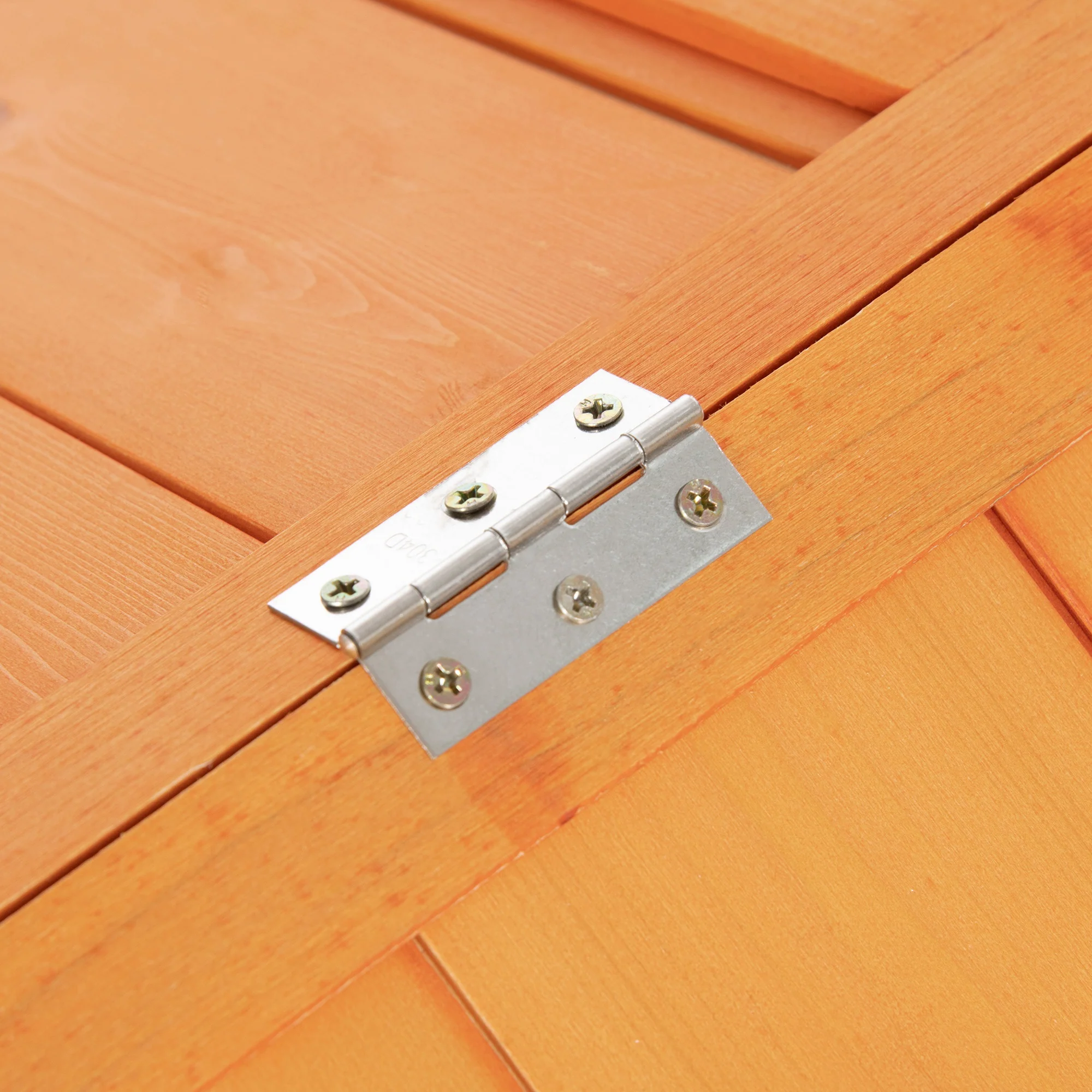 PawHut Wooden Chicken Run with Nesting Box, Openable Roof, for 4-8 Chickens - Image 9