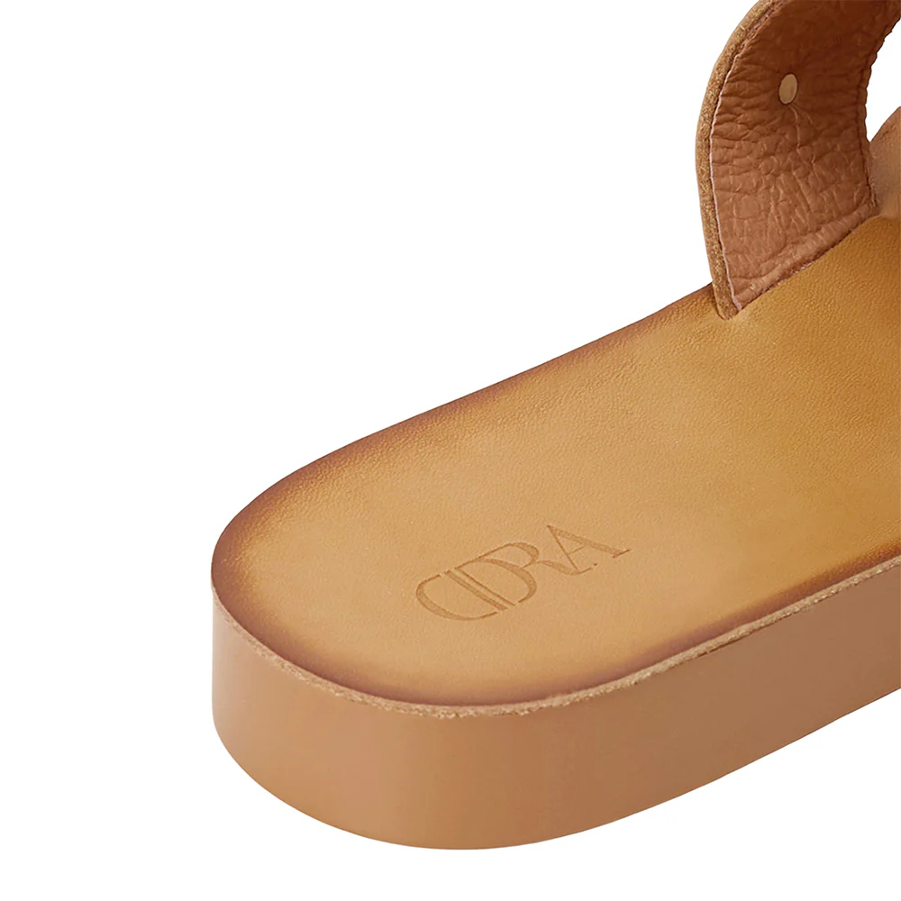 Pearl Embellished Leather Slide Sandals - Image 10