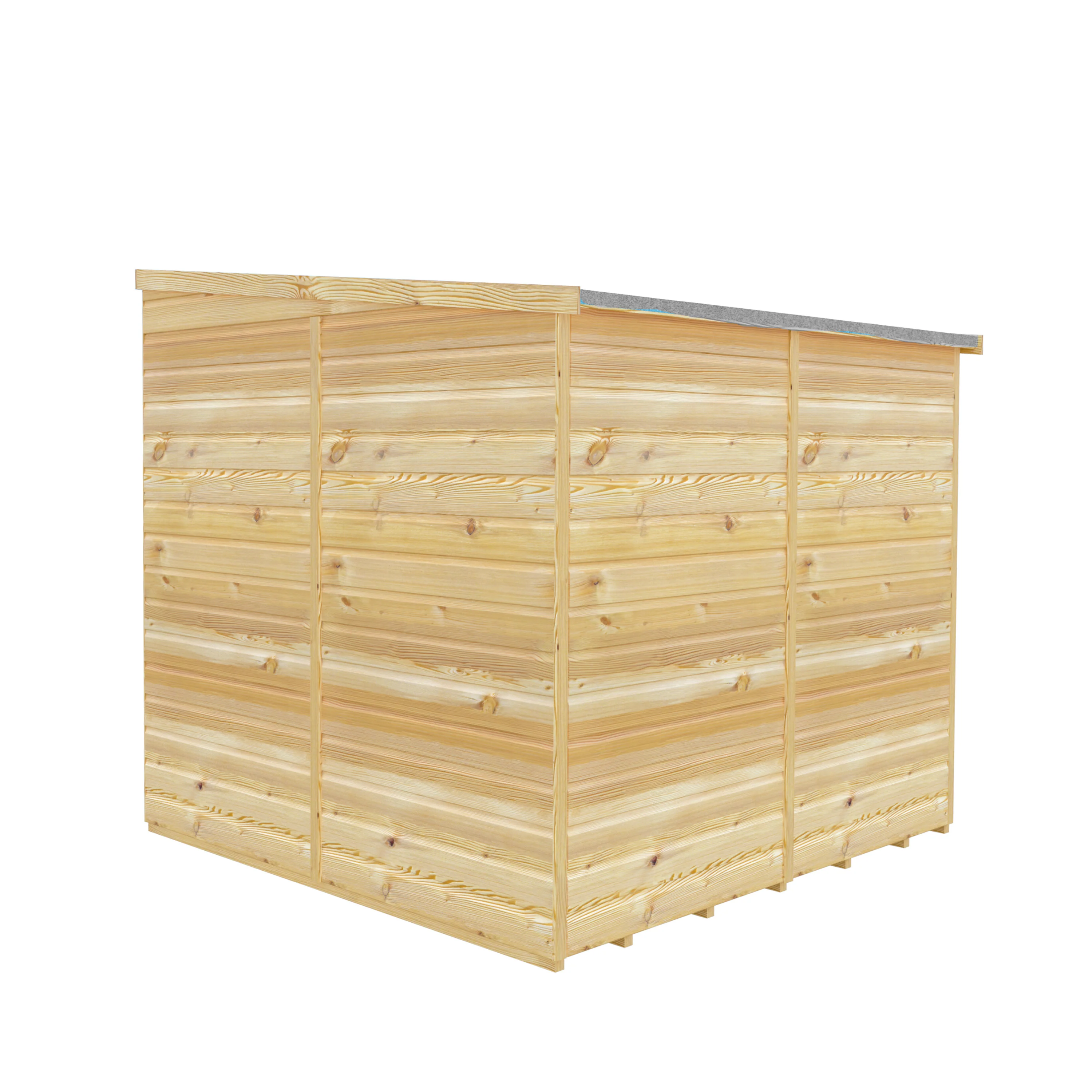 Pent Double Door Shiplap Shed - Image 5