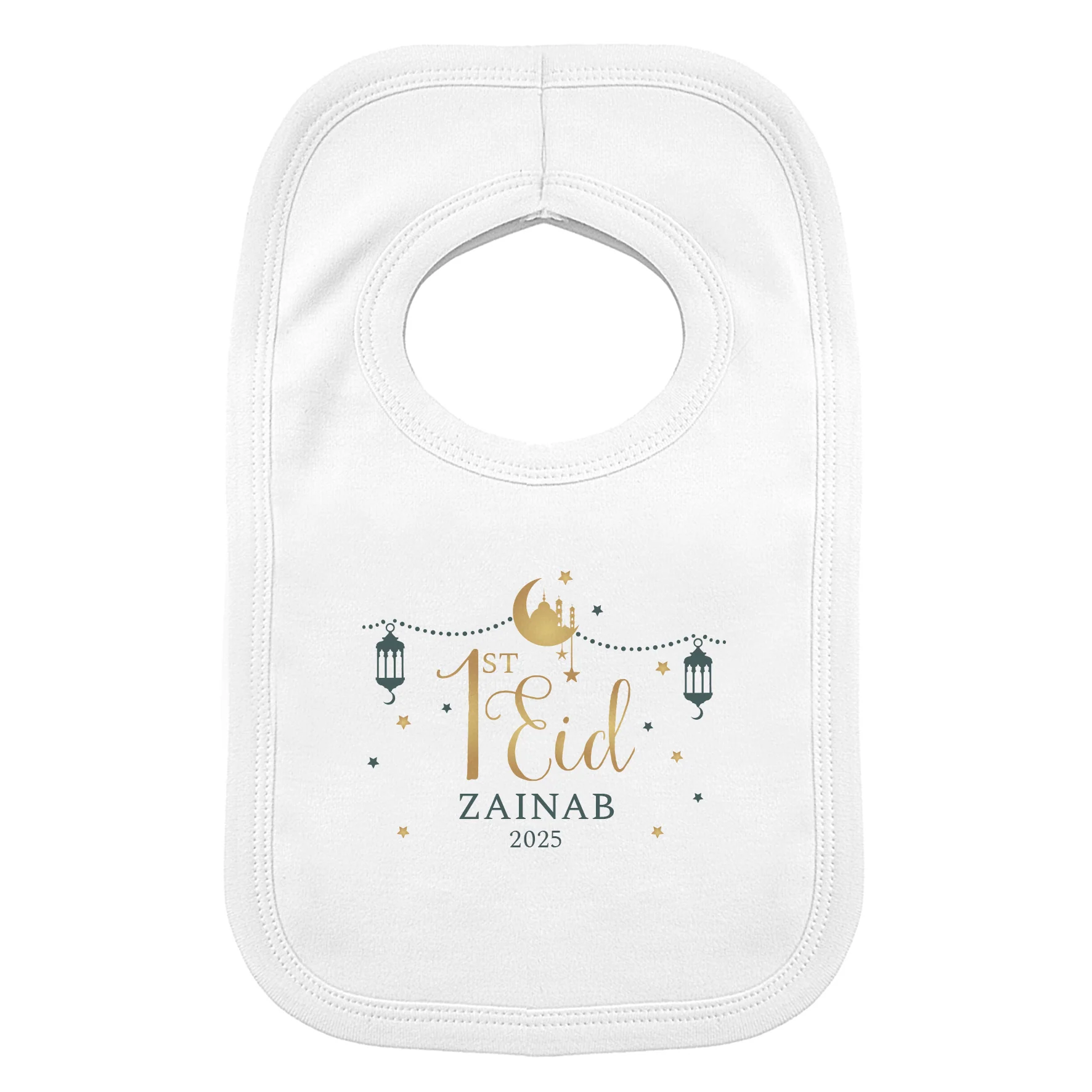 Personalised 1st Eid Bib - Image 4