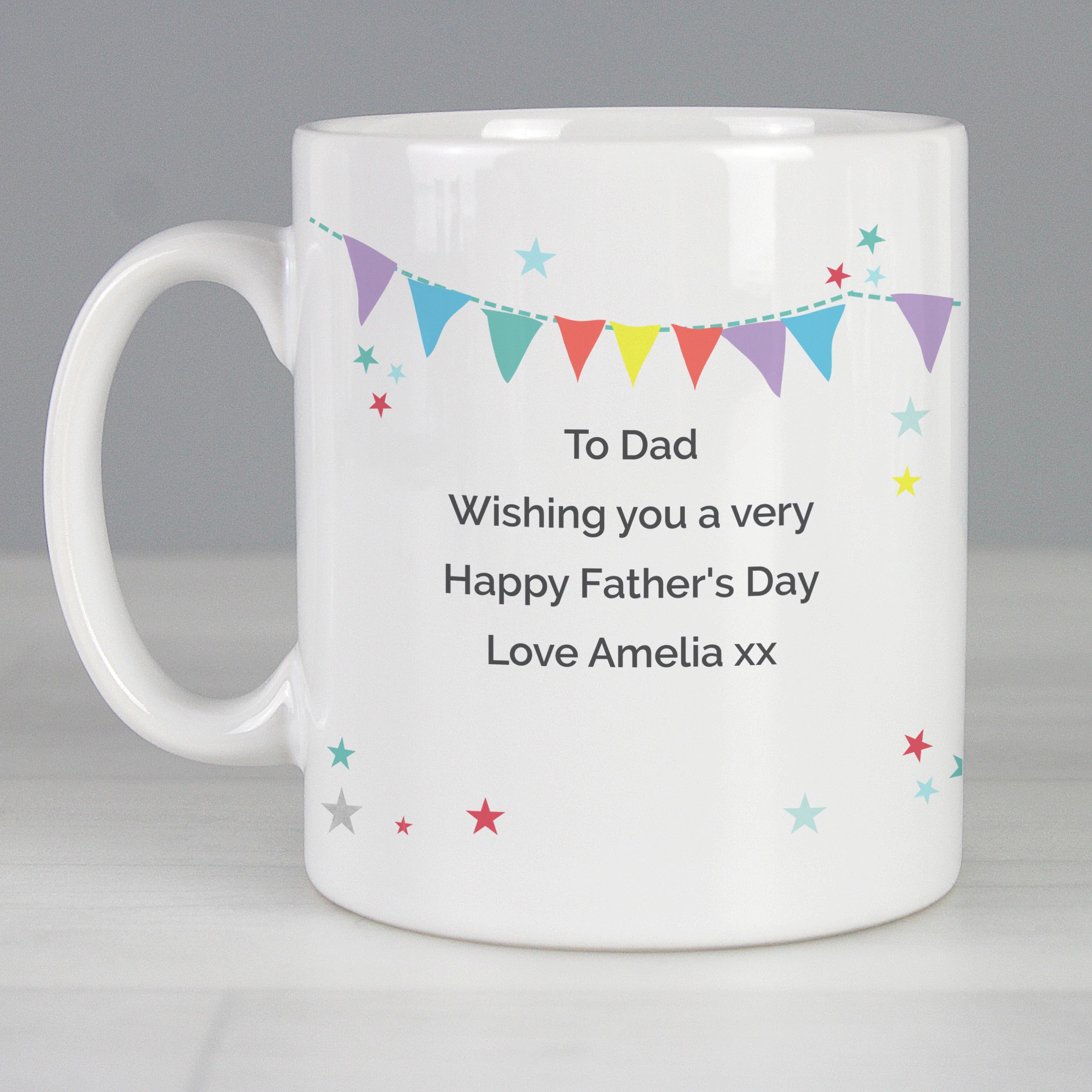 Personalised 1st Father's Day Daddy Bear Mug - Image 4