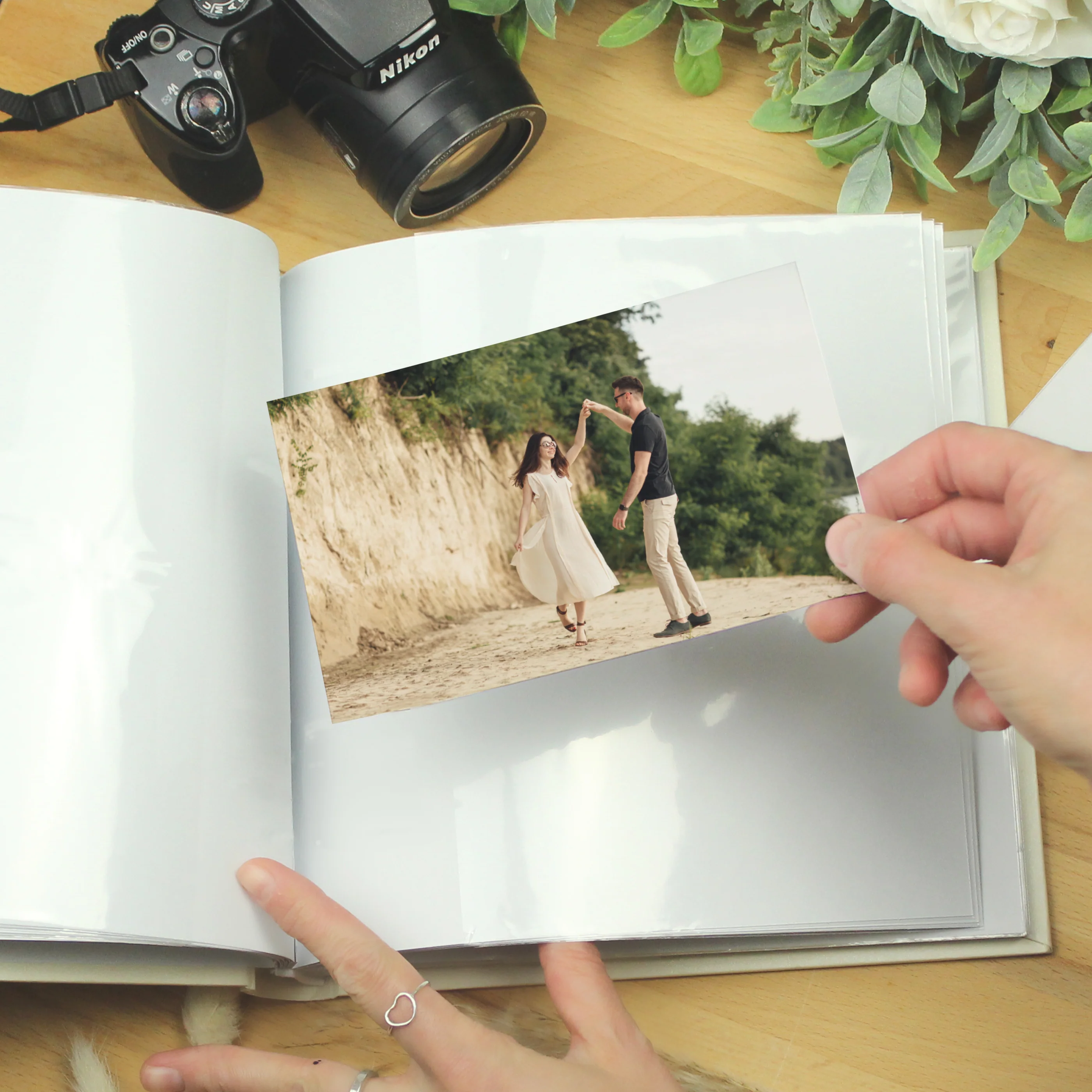 Personalised 30th Pearl Wedding Anniversary Photo Album - Image 6