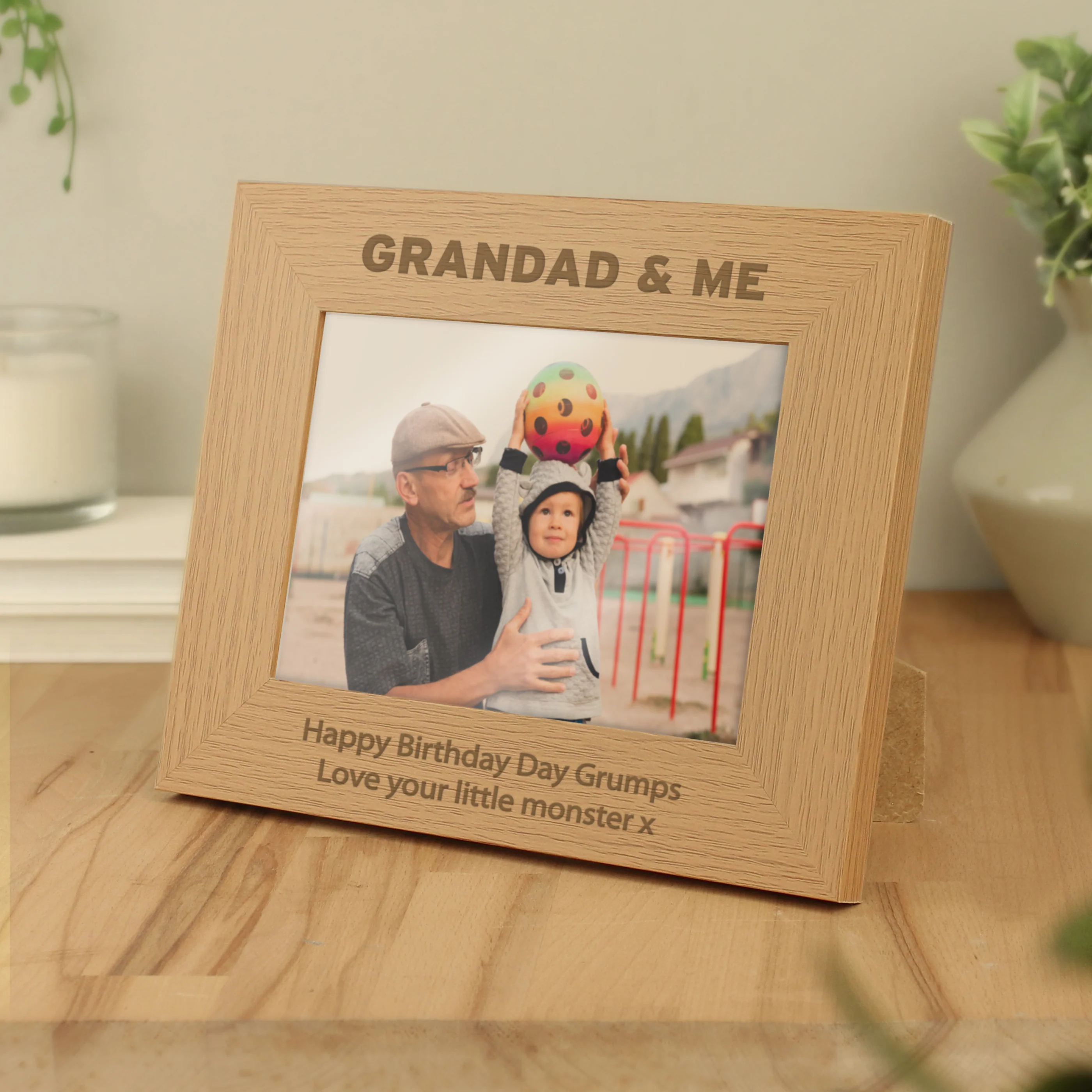 Personalised 5x7 Grandad & Me Photo Frame - Image 2