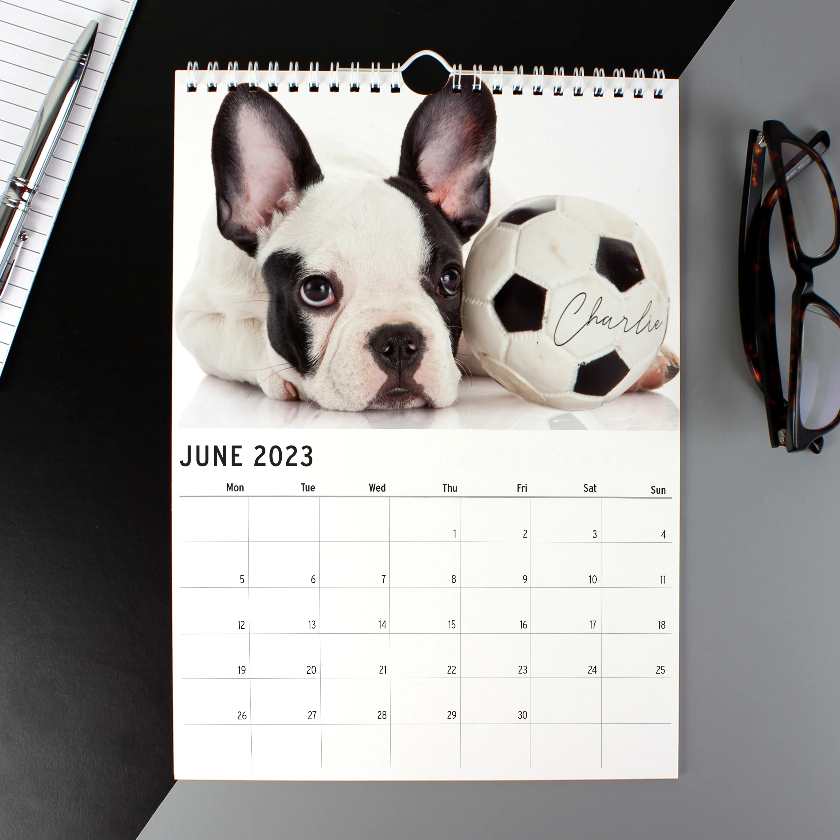 Personalised A4 Barking Mad Calendar - Image 4