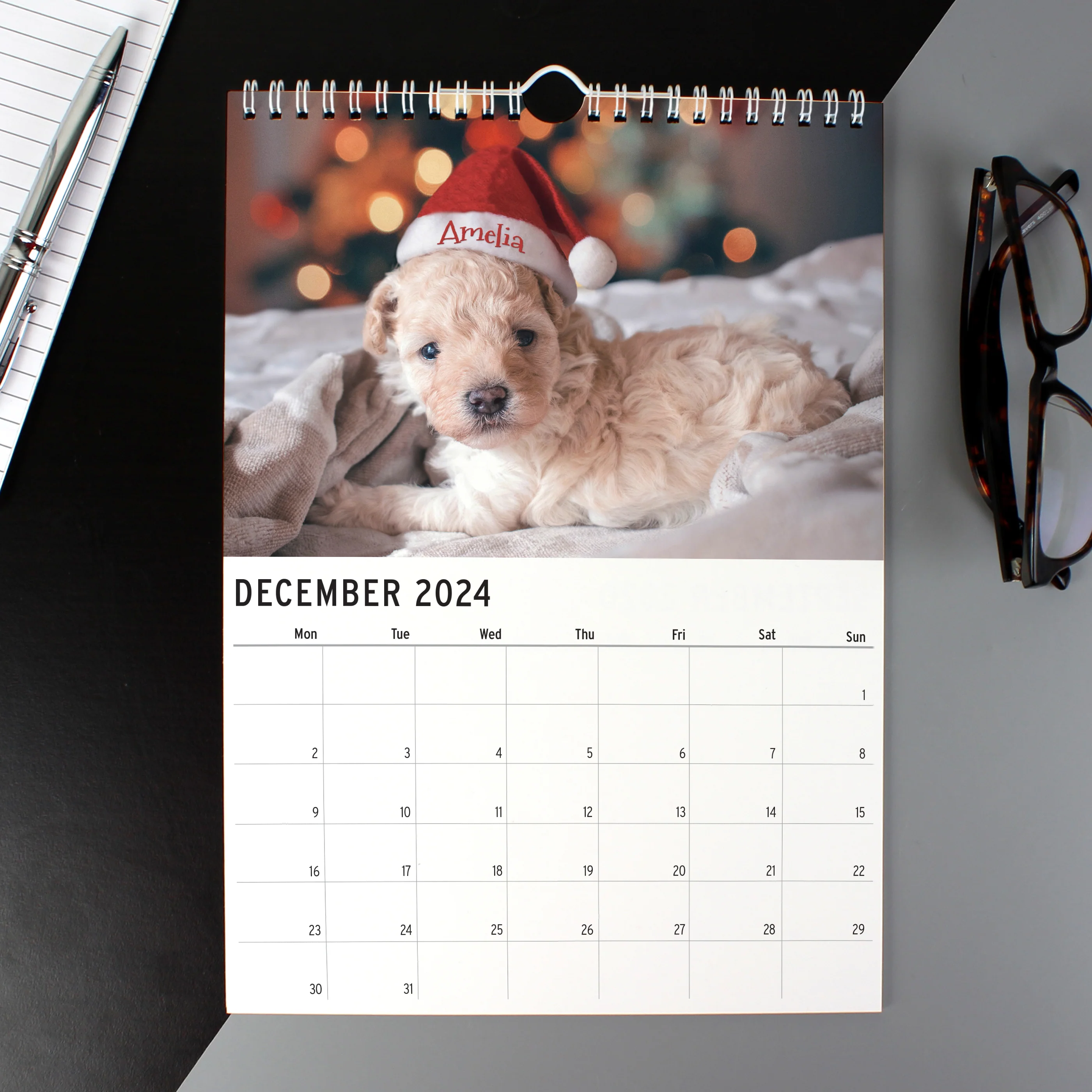 Personalised A4 Cute Animals Calendar - Image 8