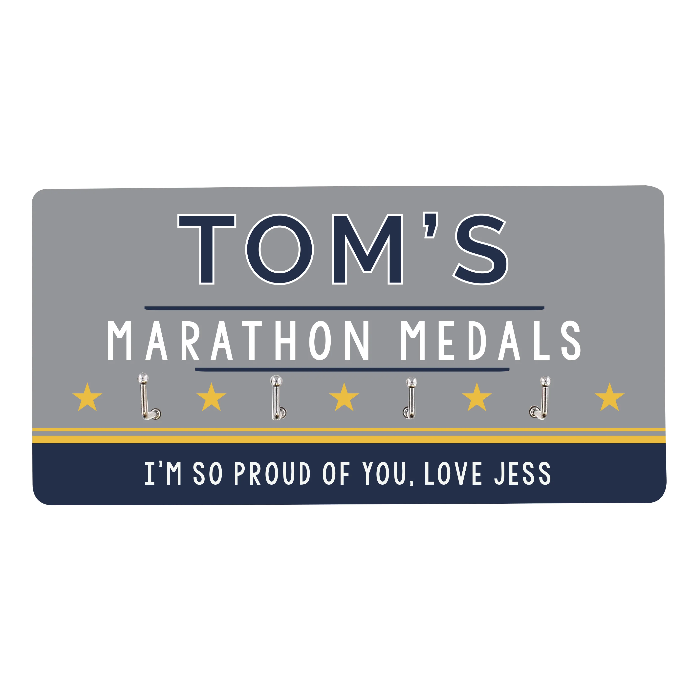 Personalised Achievement Medal Hooks - Image 2
