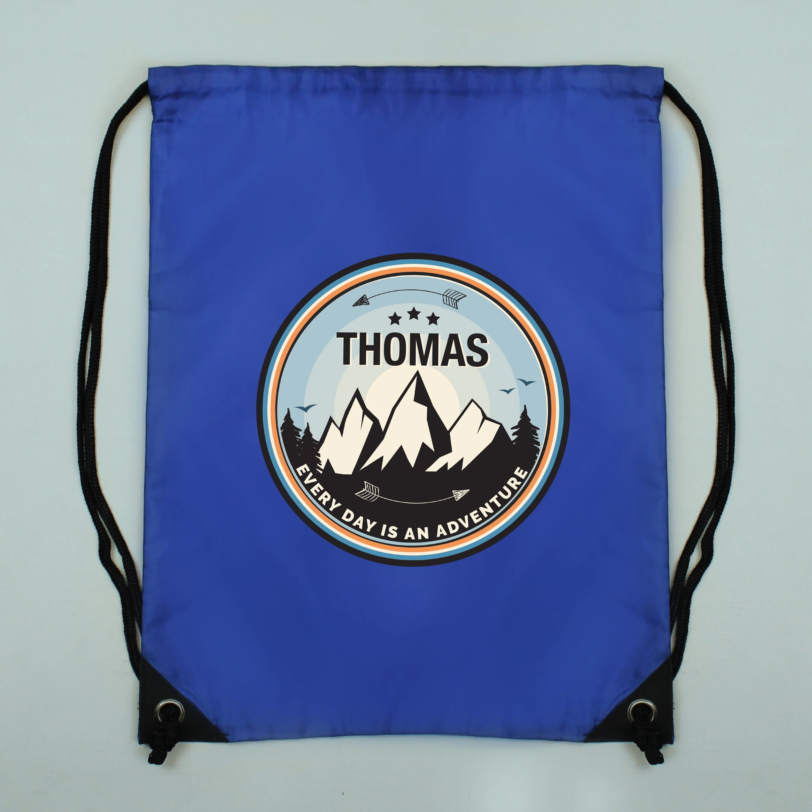Personalised Adventure Blue Kit Bag - Image 2