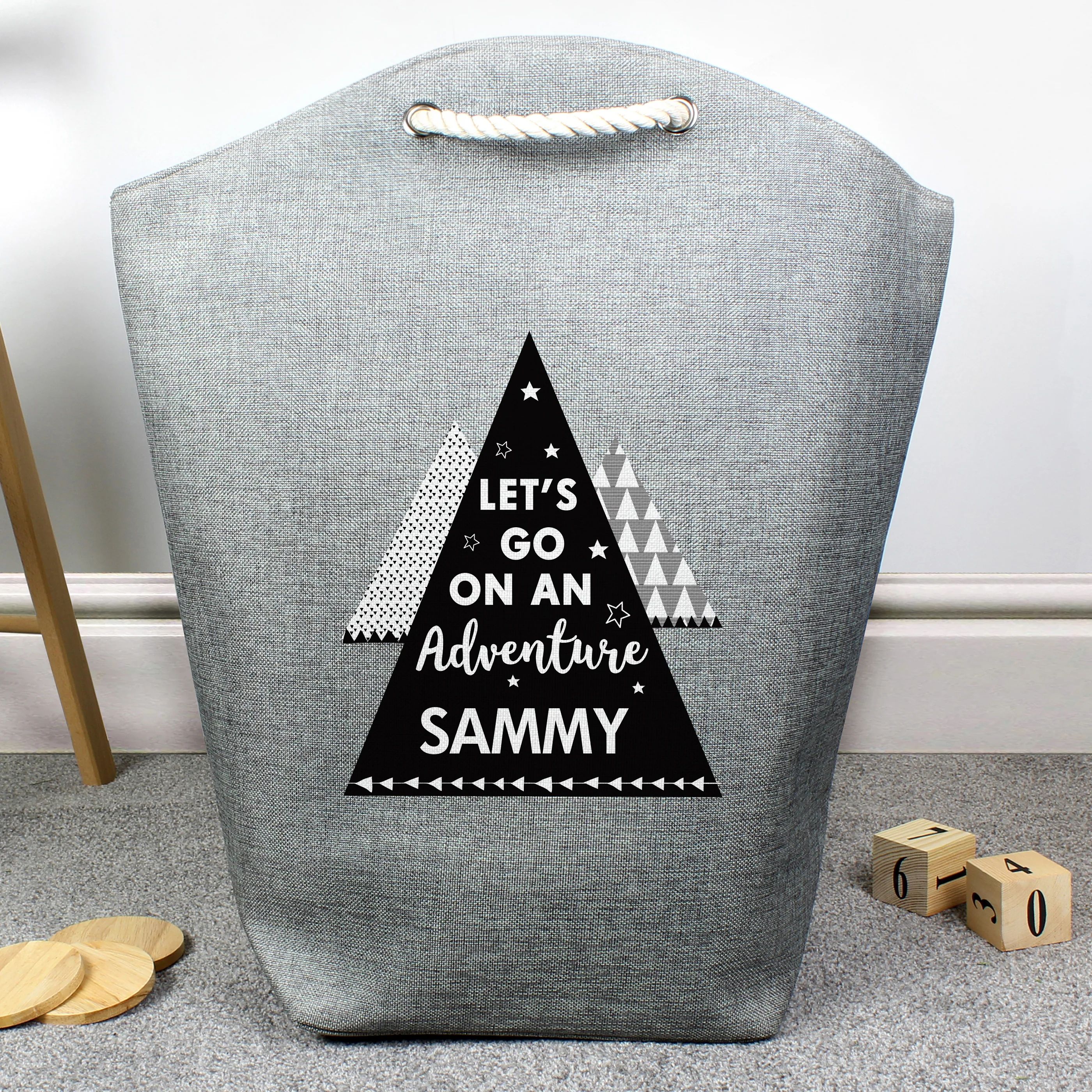 Personalised Adventure Is Out There Storage Bag - Image 3