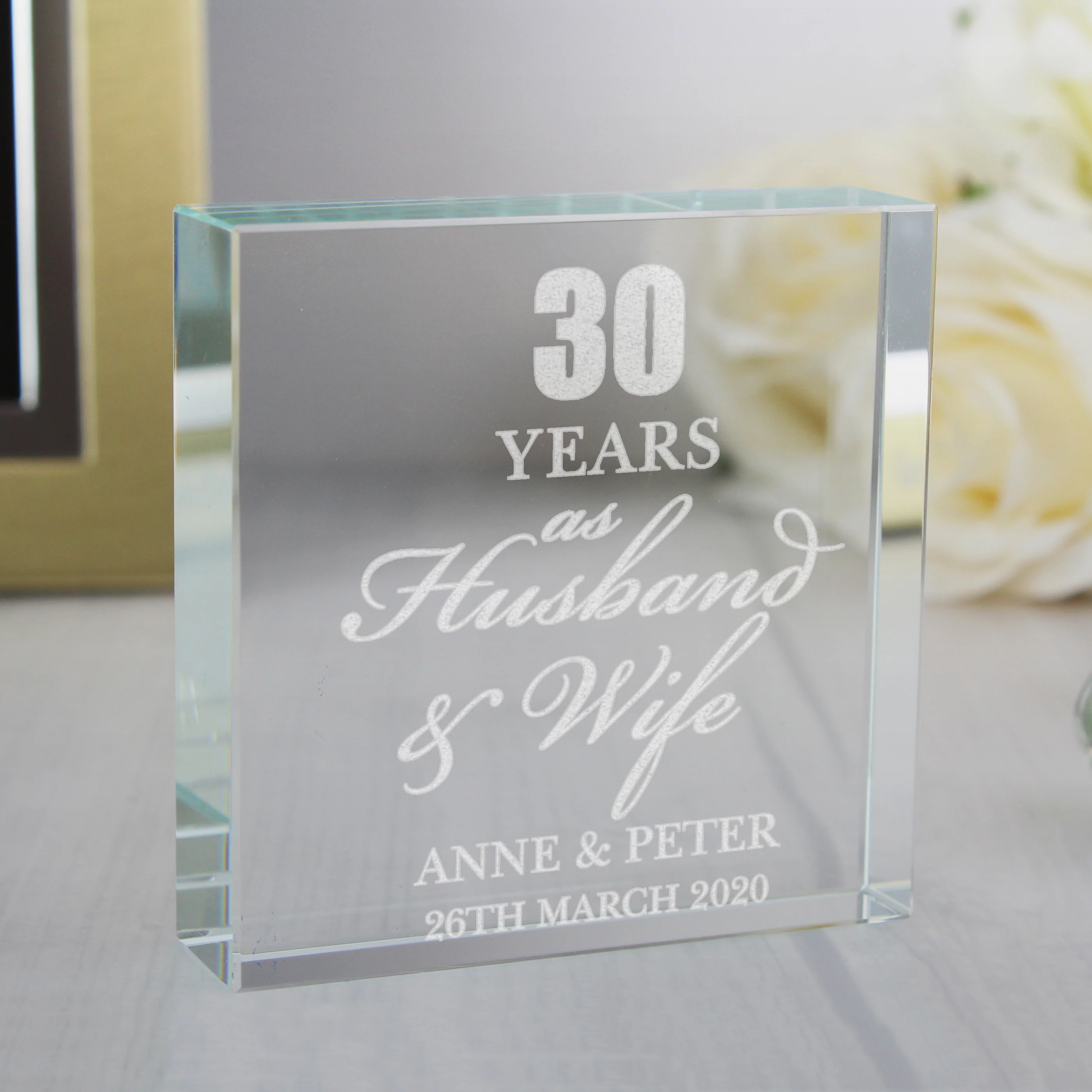 Personalised Anniversary Crystal Token - Image 5