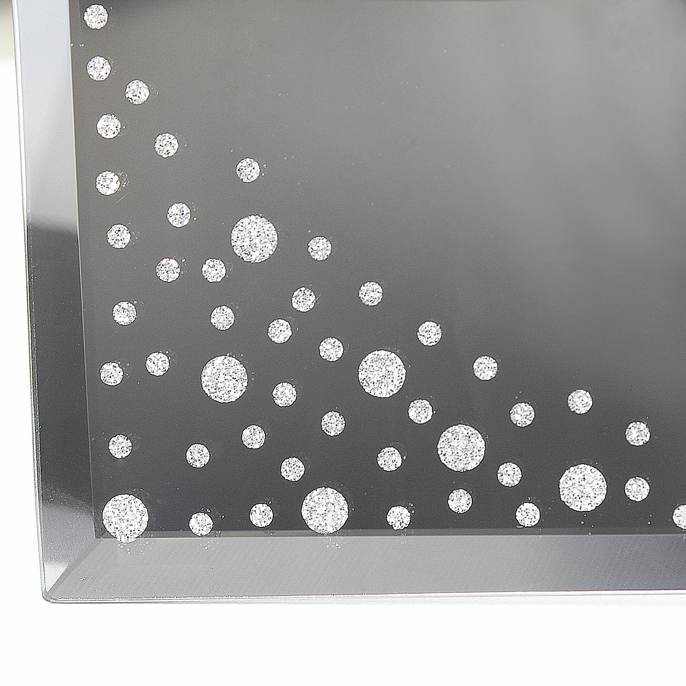 Personalised Any Message Diamante Glass Trinket Box - Image 8