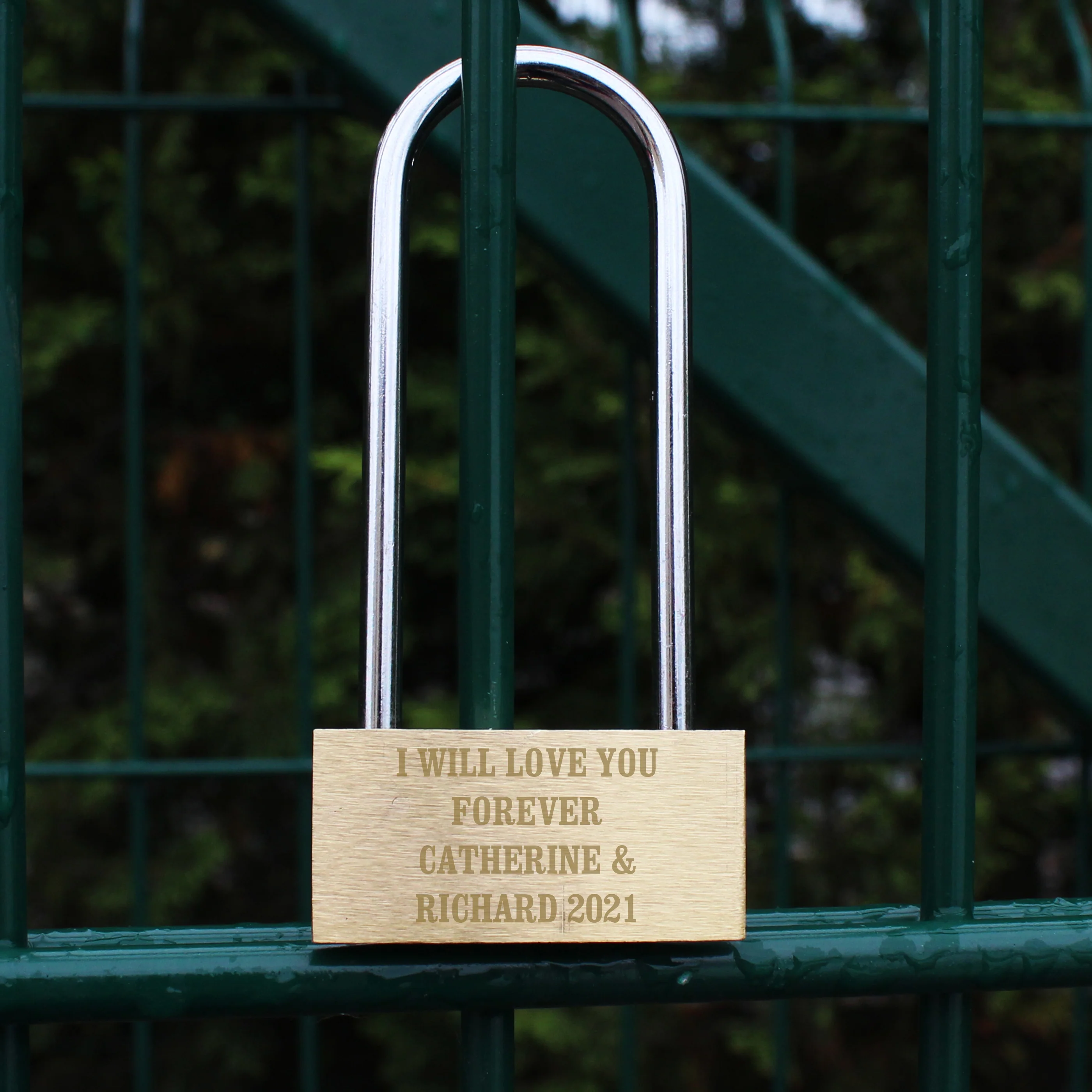 Personalised Any Message Padlock - Image 4