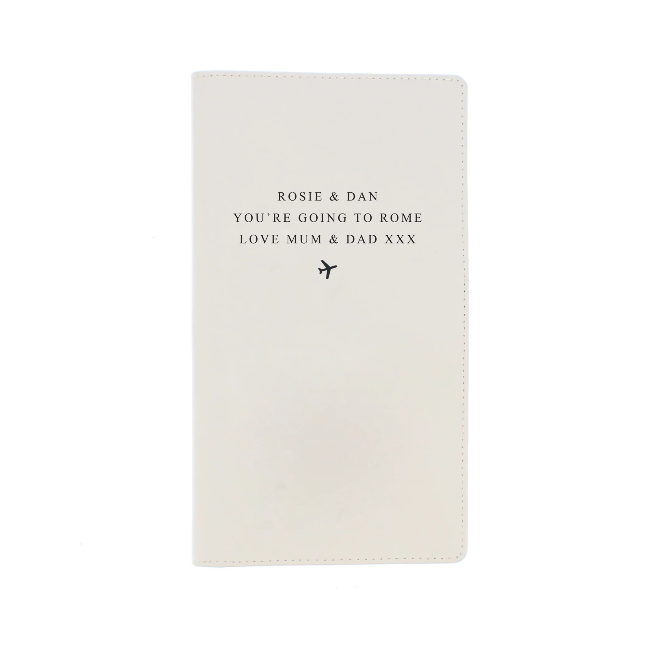 Personalised Any Message Travel Document Holder - Image 2