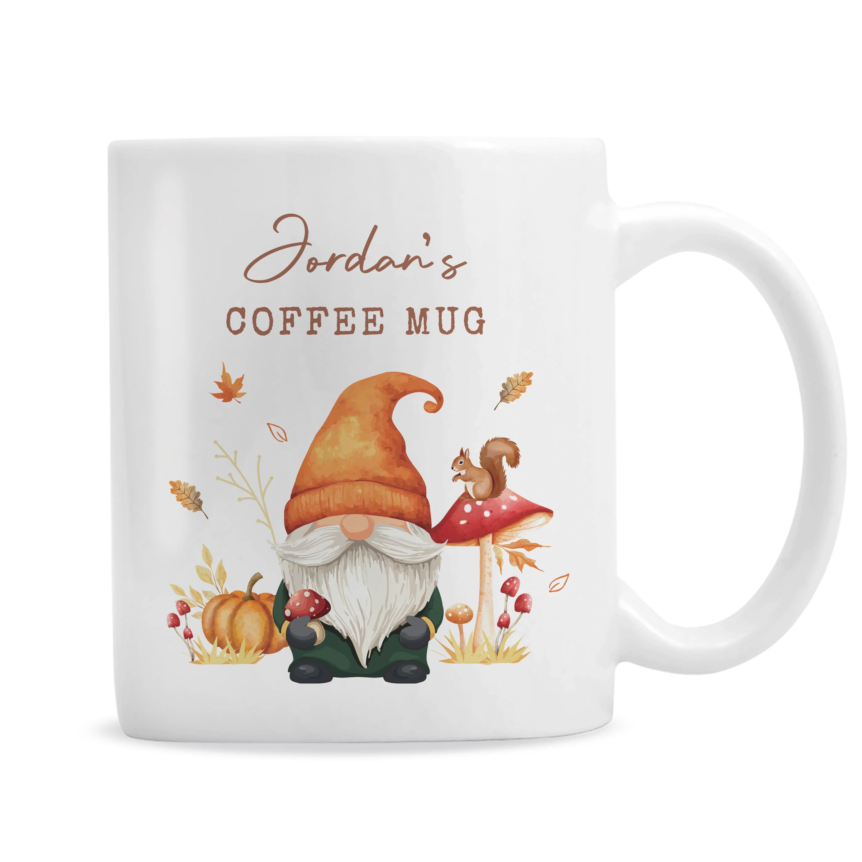 Personalised Autumn Gonk Mug - Image 4