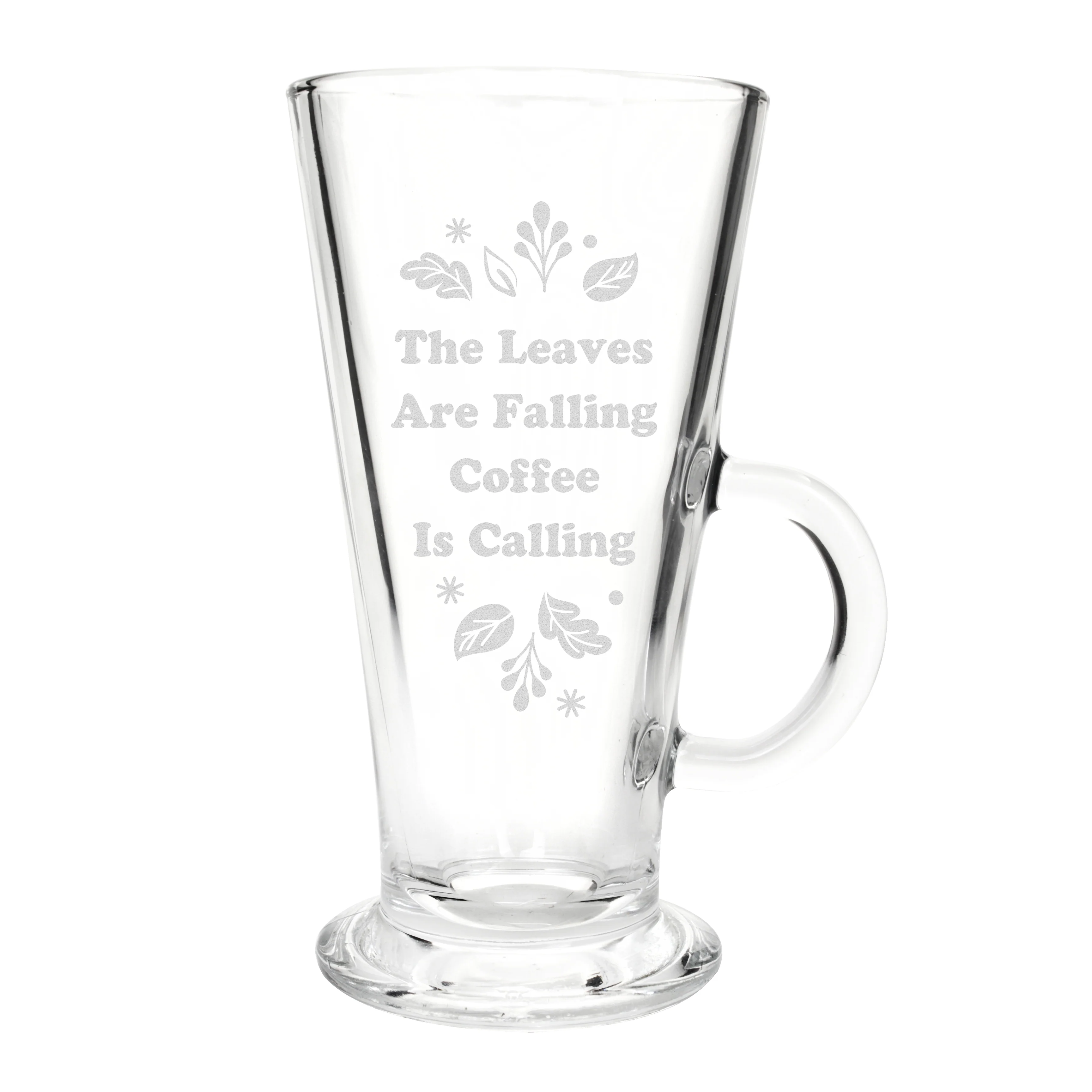 Personalised Autumn Latte Glass - Image 4