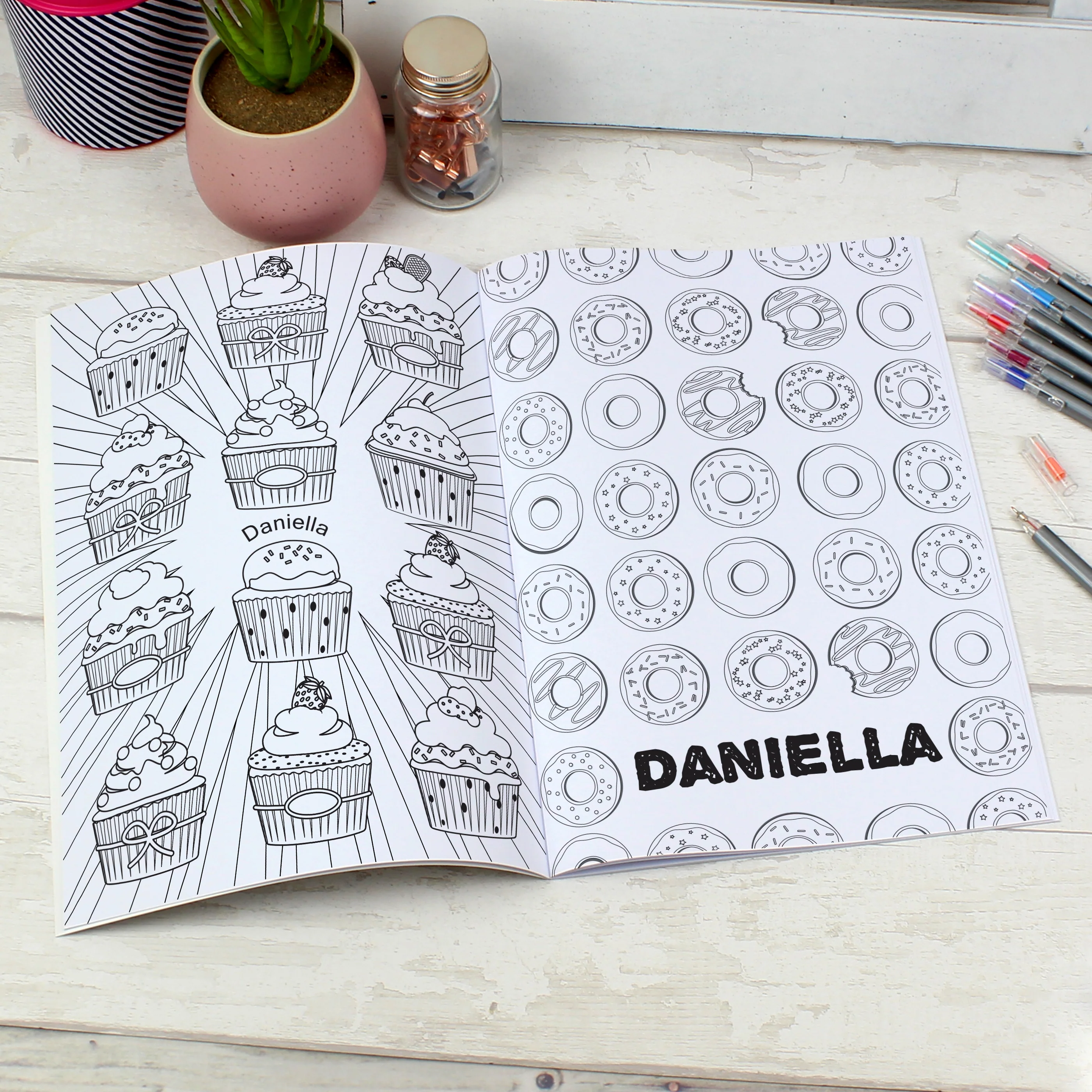 Personalised Baking Colouring Book - Image 5