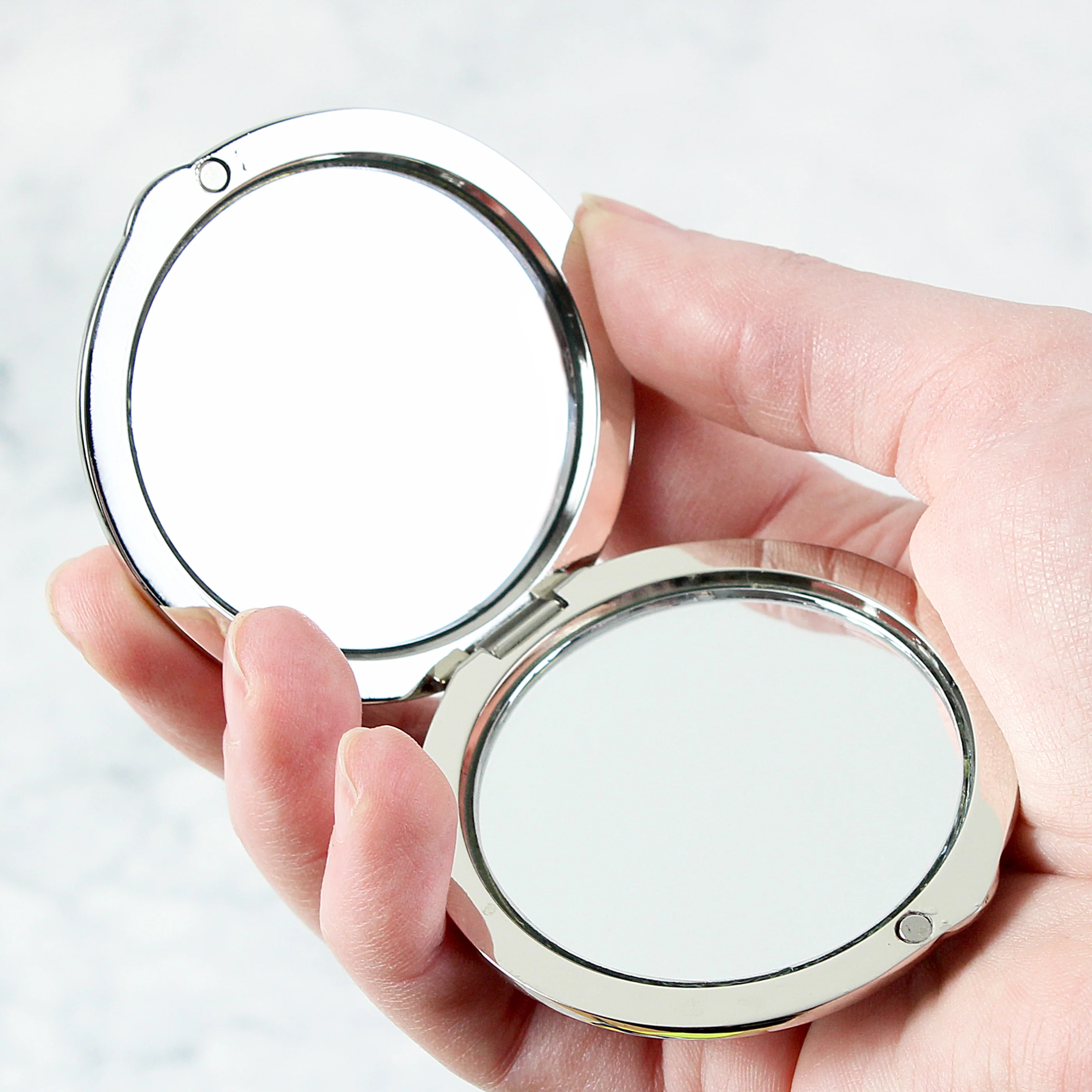 Personalised Beautiful Bridesmaid Compact Mirror - Image 3