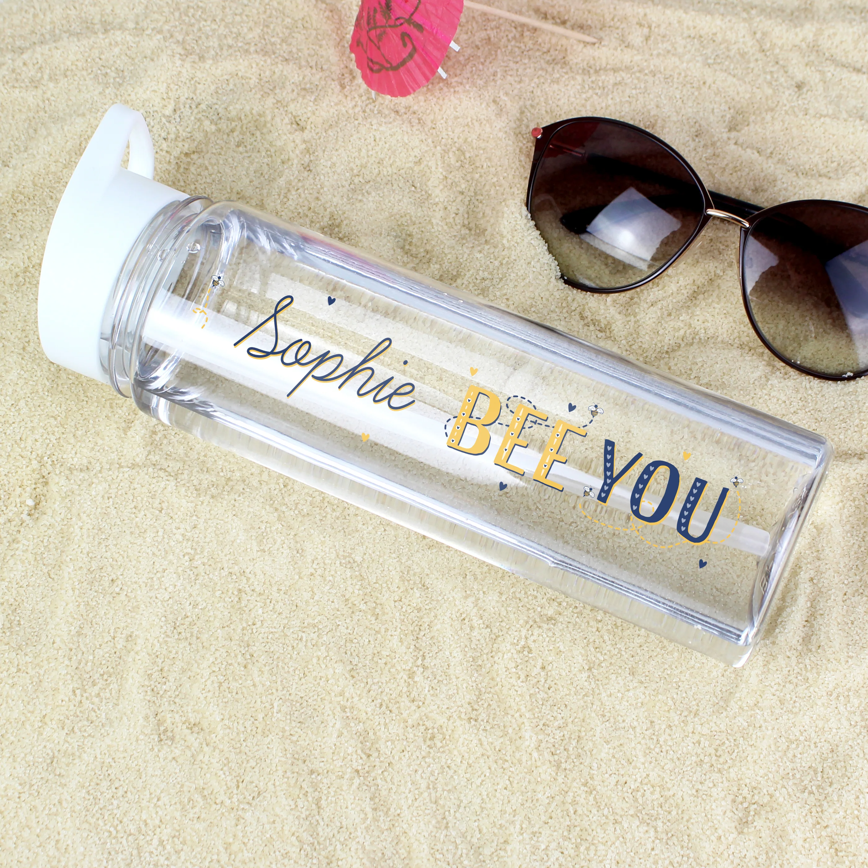 Personalised Bee You Water Bottle - Image 3