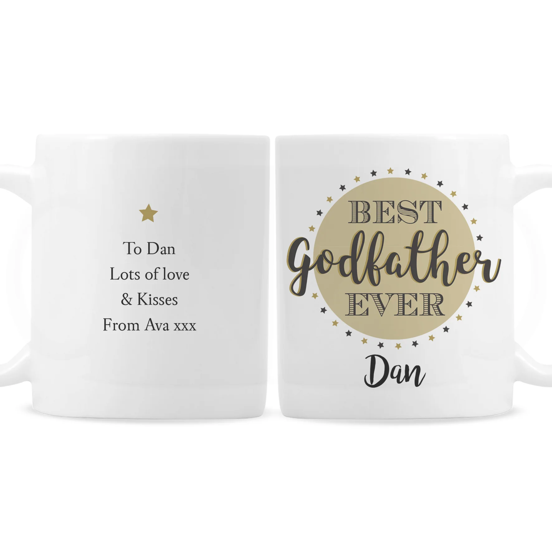 Personalised Best Godfather Mug - Image 5