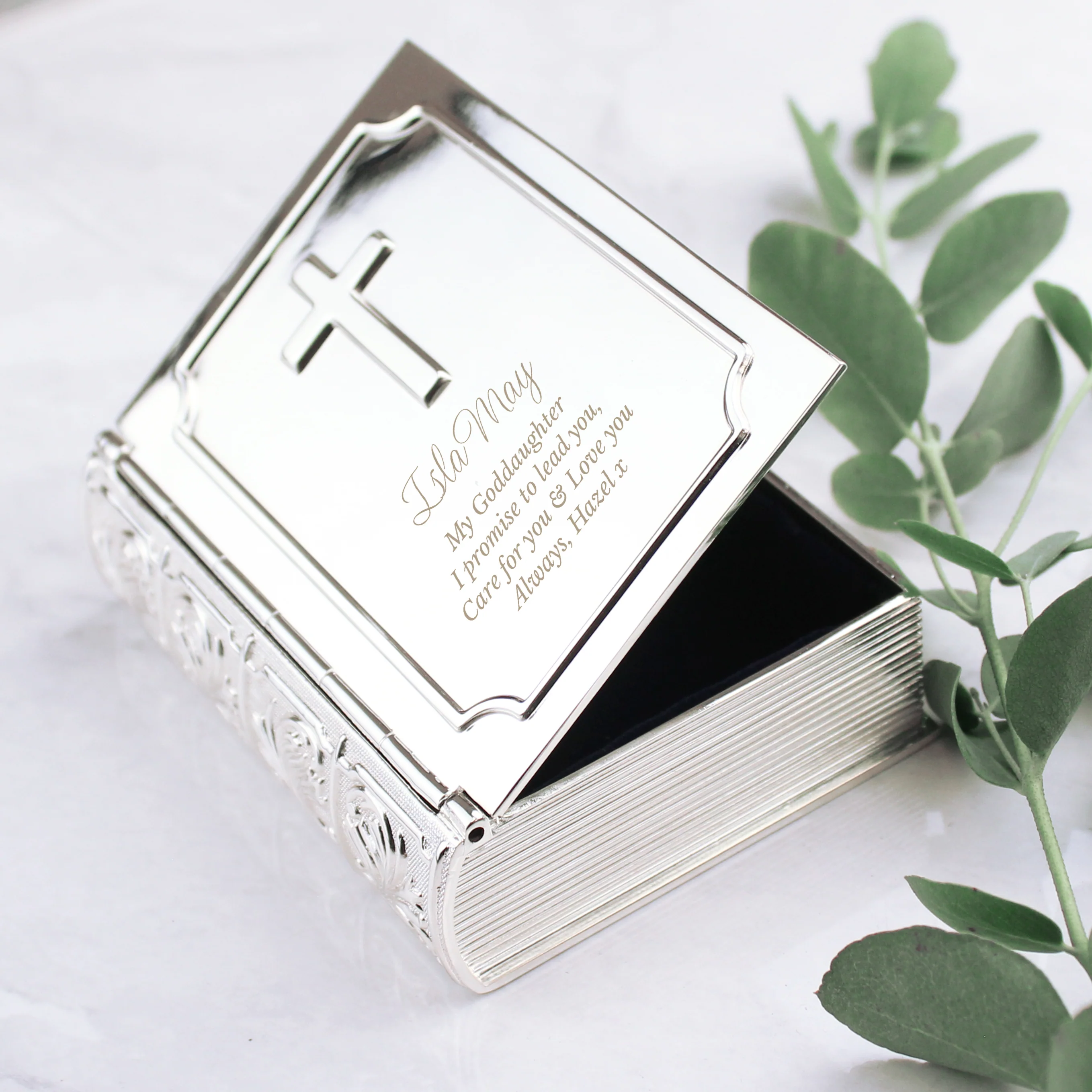 Personalised Bible Trinket Box - Image 3