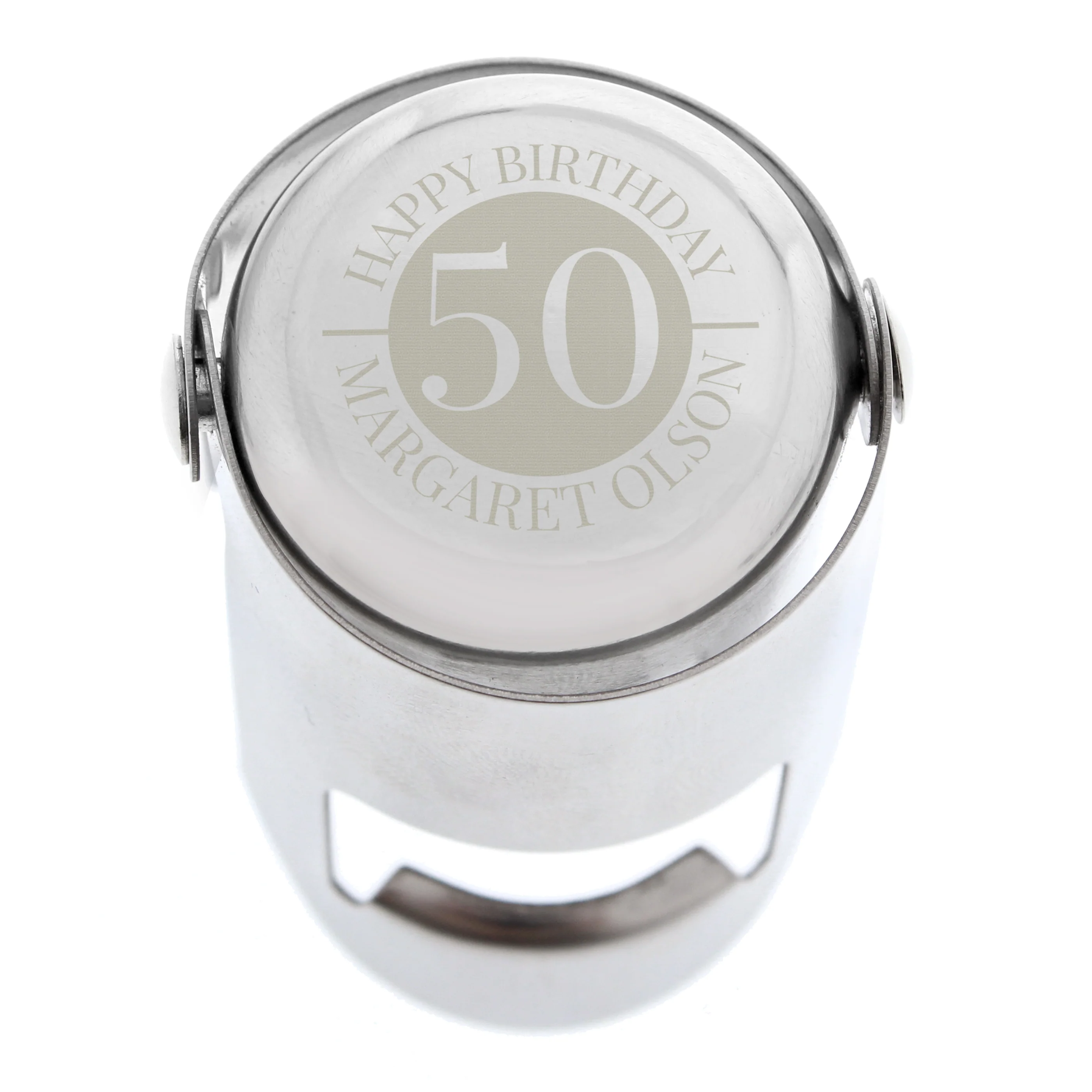 Personalised Big Number Bottle Stopper - Image 2